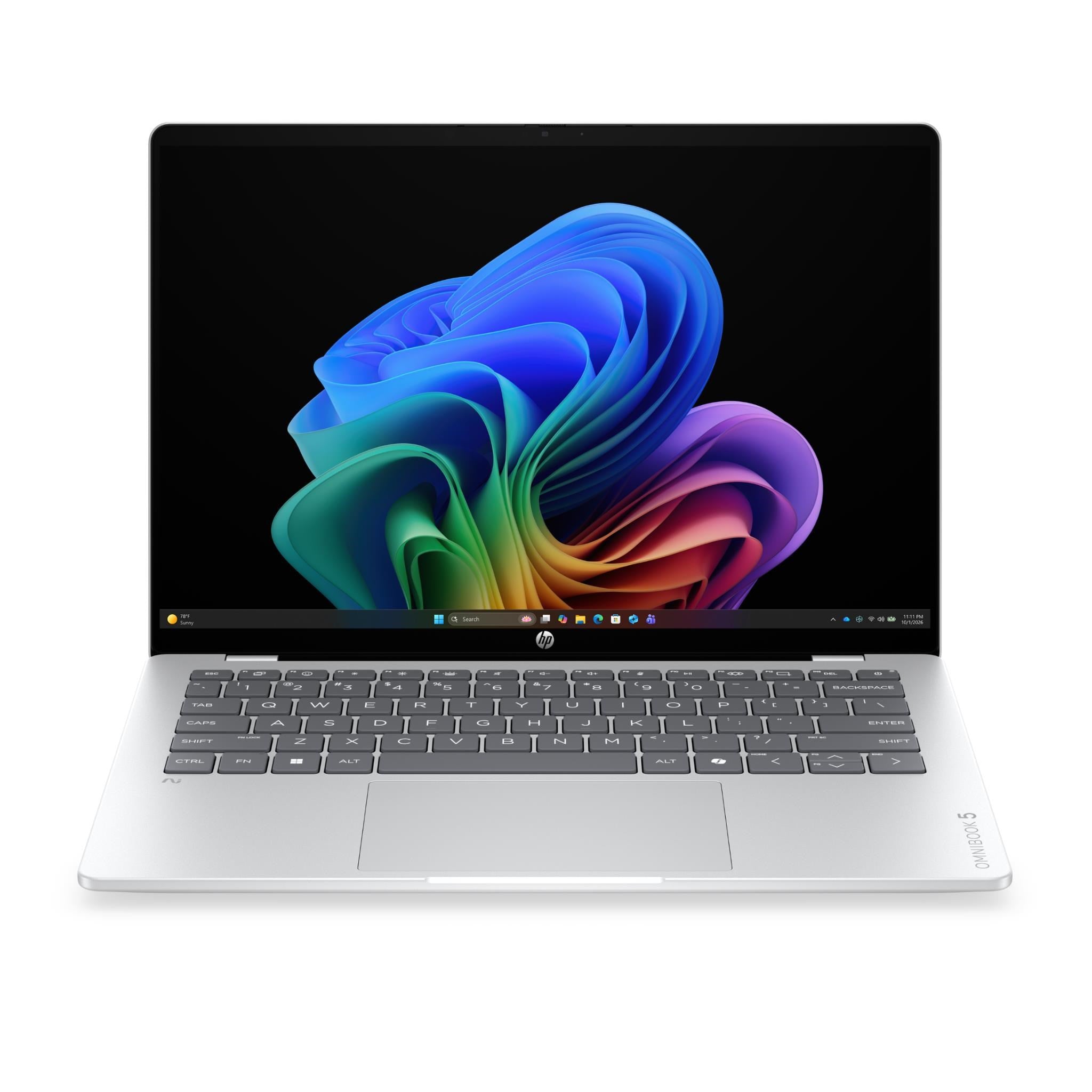 HP OmniBook 5 14' WUXGA OLED AI PC Laptop (Snapdragon X2 Plus)[512GB/32GB]
