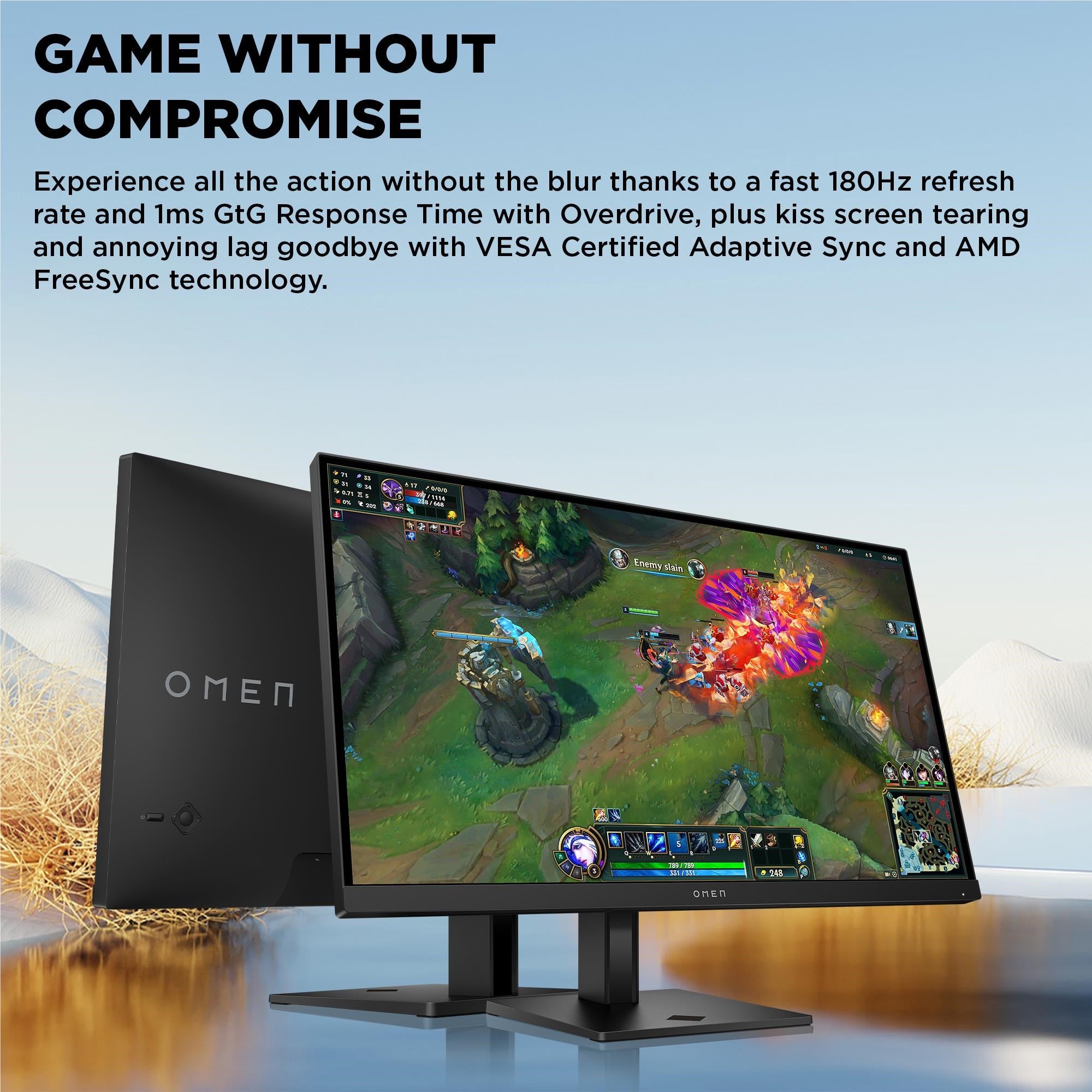 OMEN G2 27' QHD 180Hz Gaming Monitor