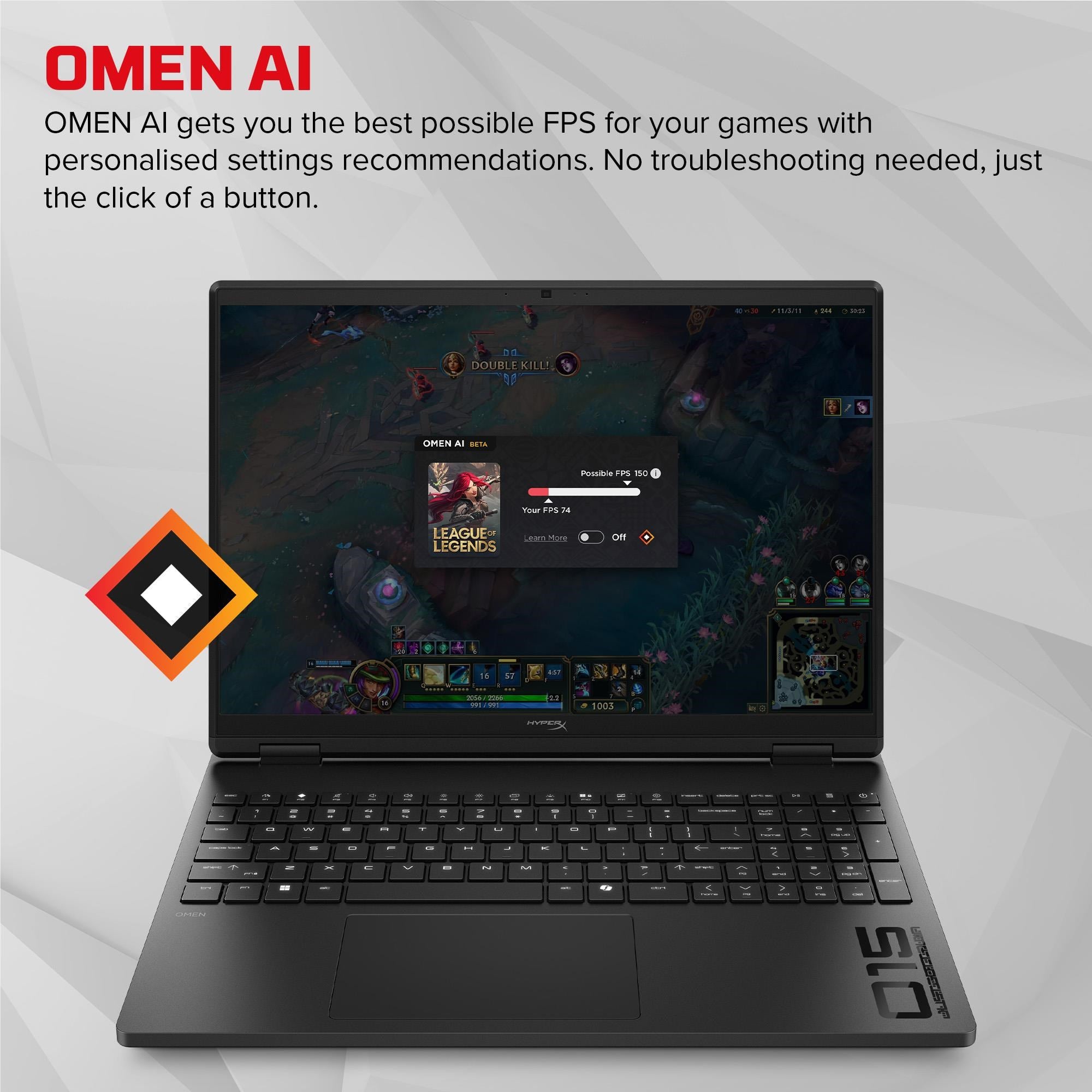 HyperX OMEN 15.3" WQXGA Gaming Laptop (Intel Core i7)[GeForce RTX 5070]