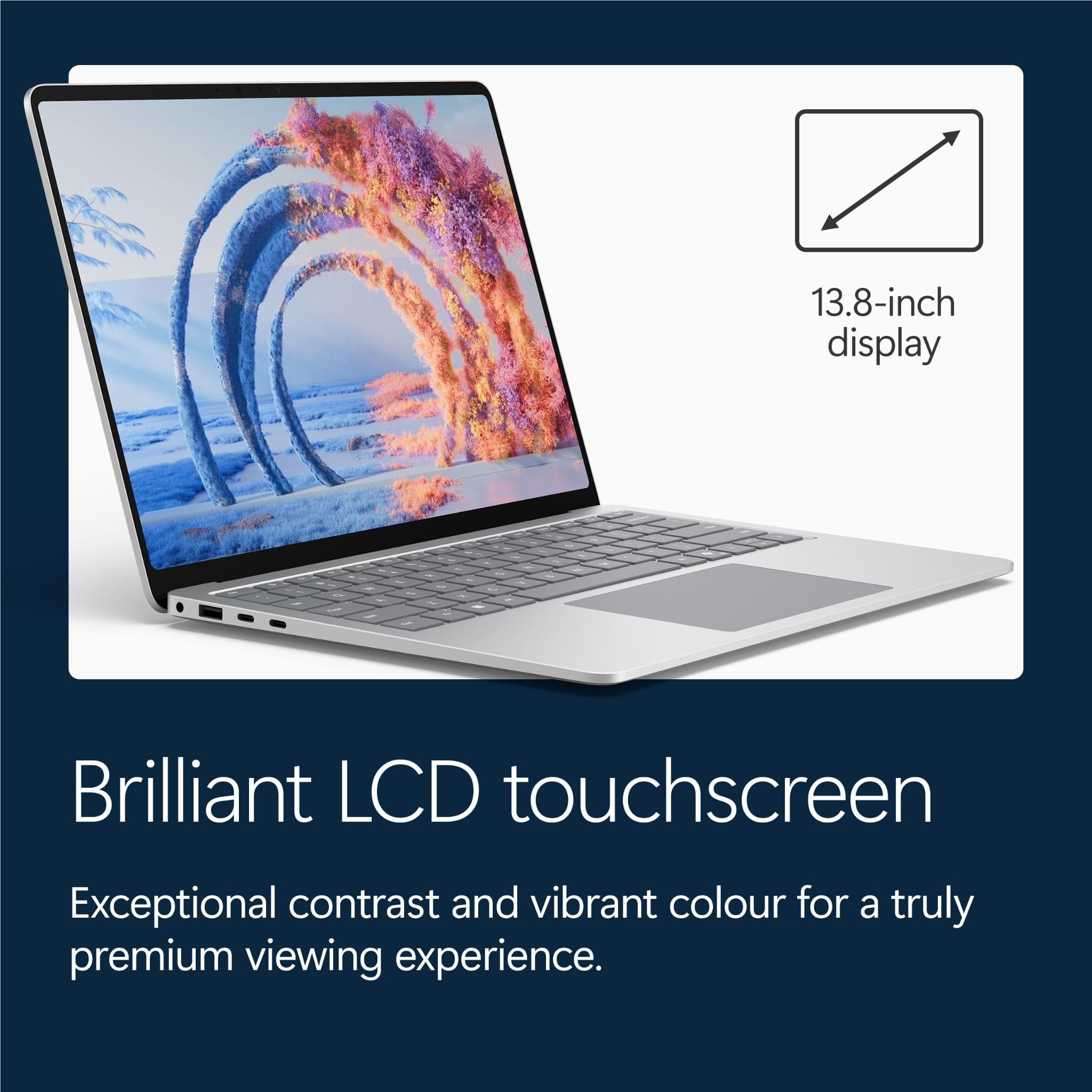 Microsoft Surface Laptop 13.8-inch Snapdragon X2 Elite 512GB/16GB Platinum (8th Edition)