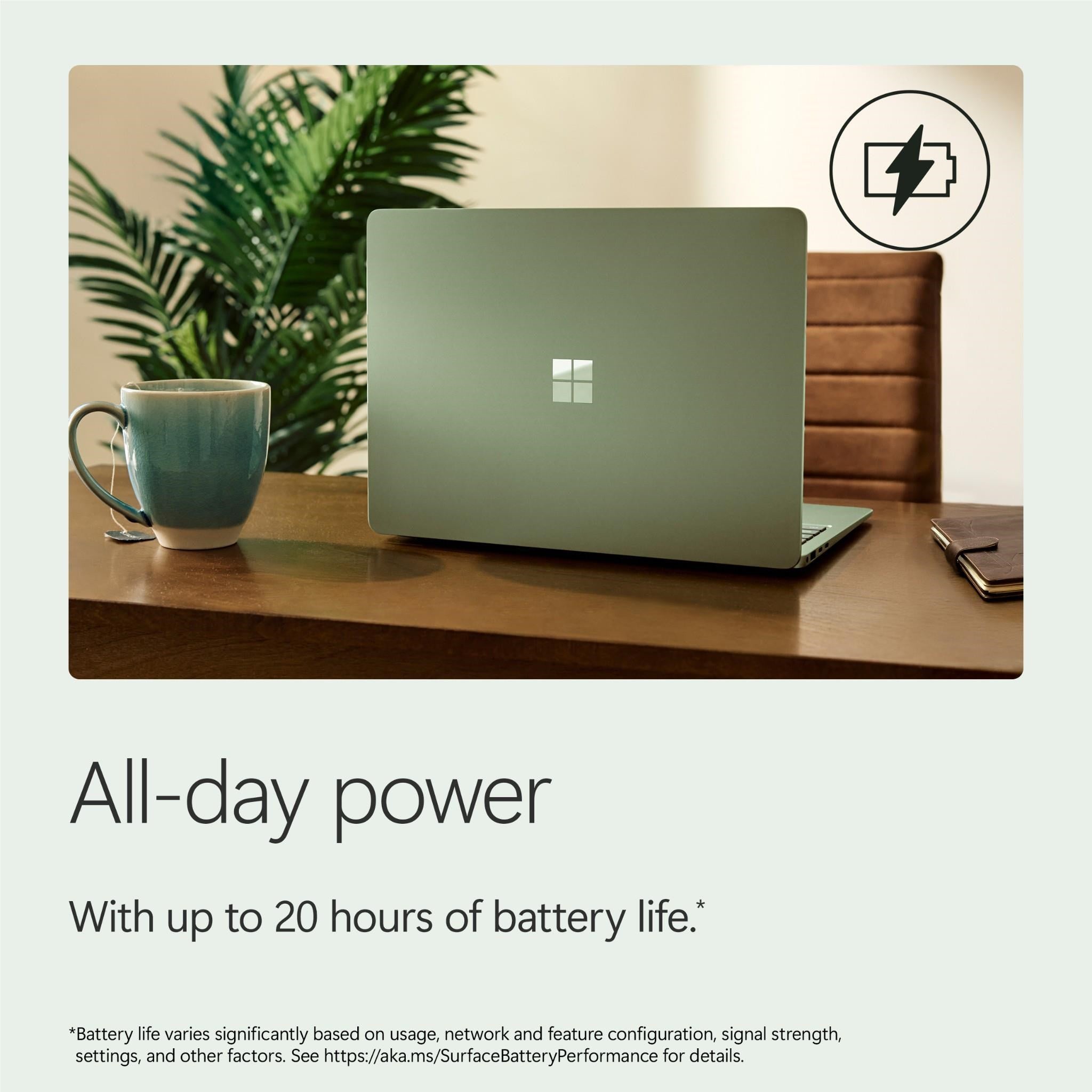 Microsoft Surface Laptop 13.8-inch Snapdragon X2 Elite 512GB/16GB Jade (8th Edition)