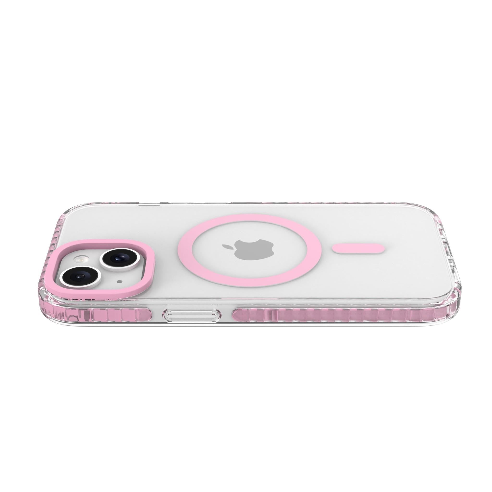 Cygnett Charge and Connect Magsafe Case for iPhone 17e/16e/15/14/13 (Pink)