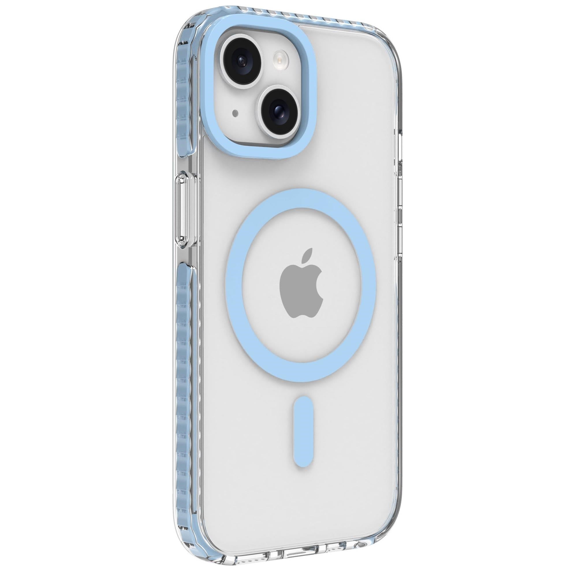 Cygnett Charge and Connect Magsafe Case for iPhone 17e/16e/15/14/13 (Blue)