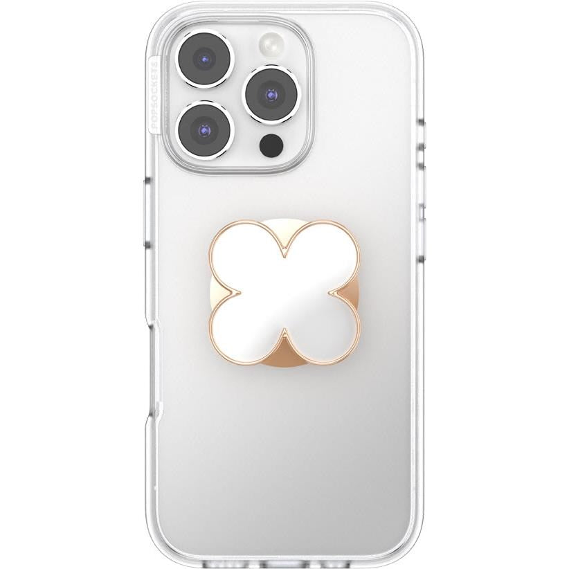 Popsockets Popgrip Adhesive (Enamel Clover Rose Gold)