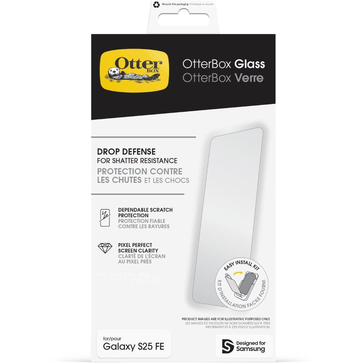 Otterbox Glass Screen Protector for Galaxy S25 FE