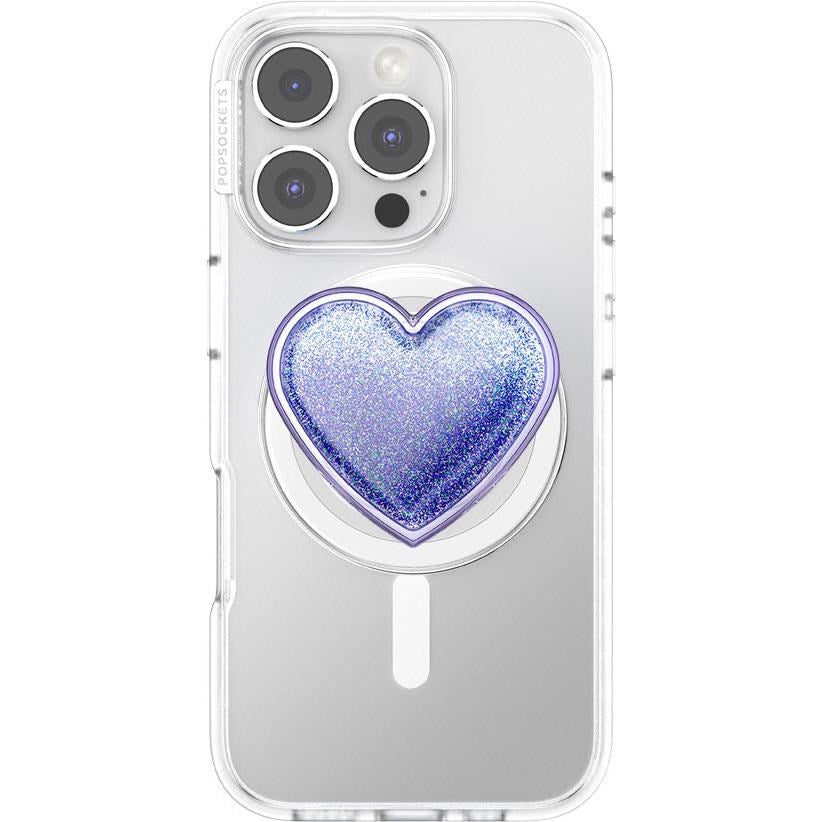 Popsockets PopGrip MagSafe (Squishy Tidepool Heart Lavender)