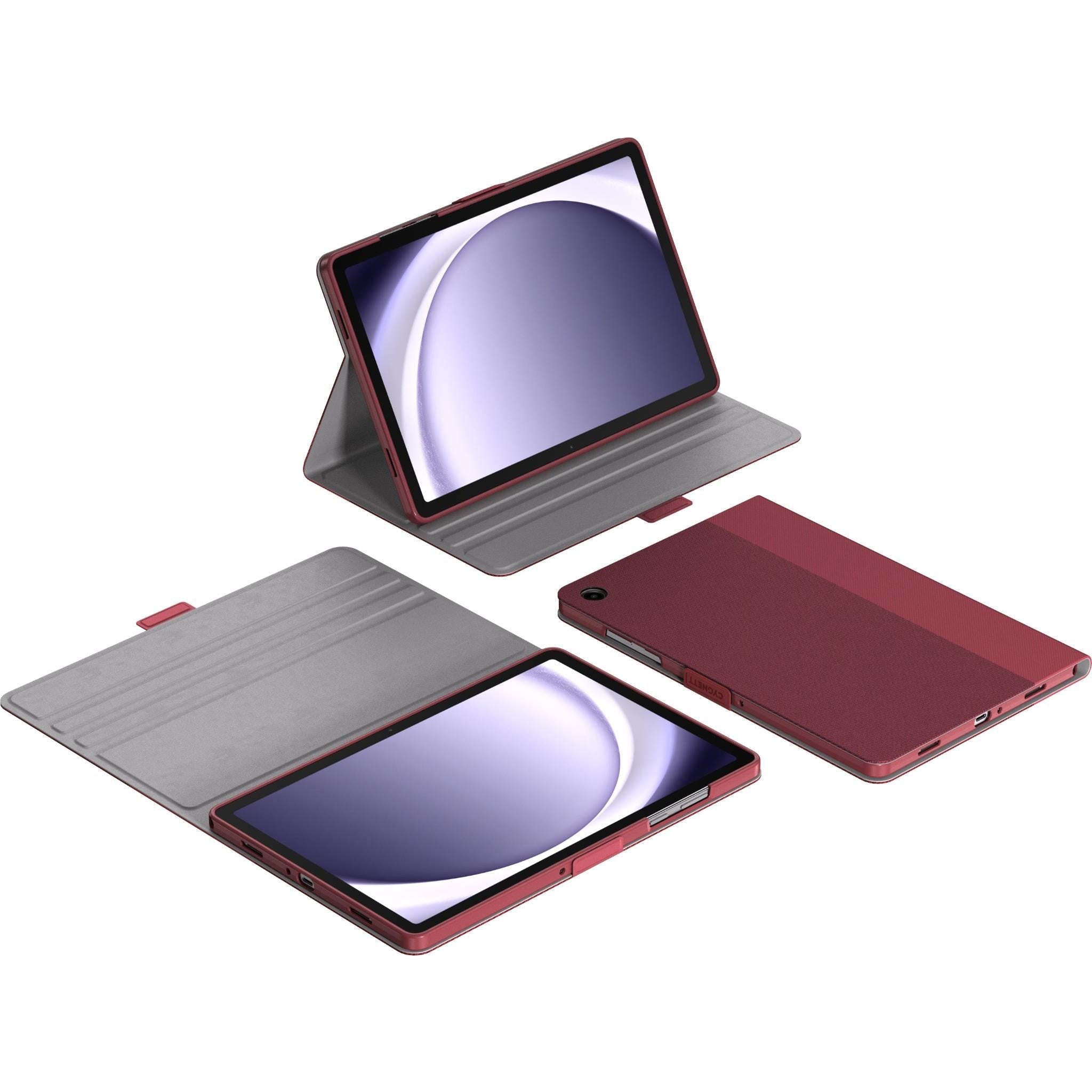 Cygnett TekView Case for Samsung Tab A9+ /A11+  (Cherry Red)