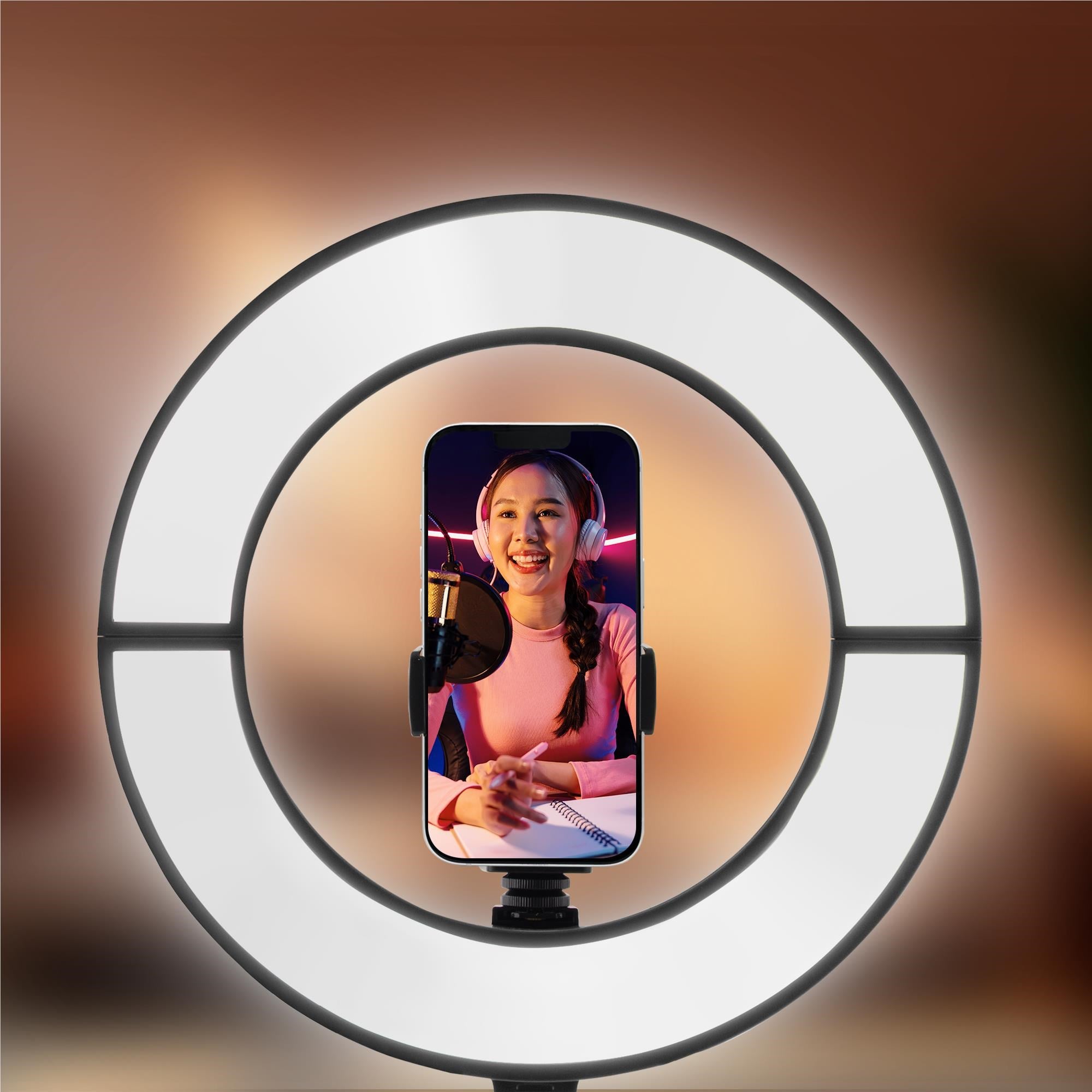 Influencer 12' RGBW Foldable Ring Light