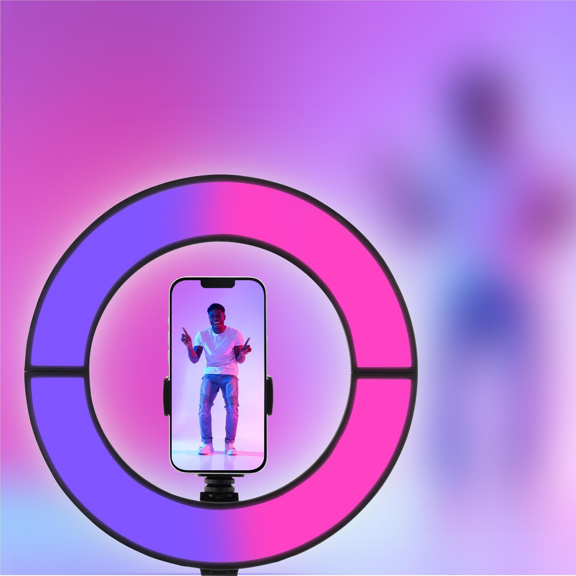 Influencer 12' RGBW Foldable Ring Light