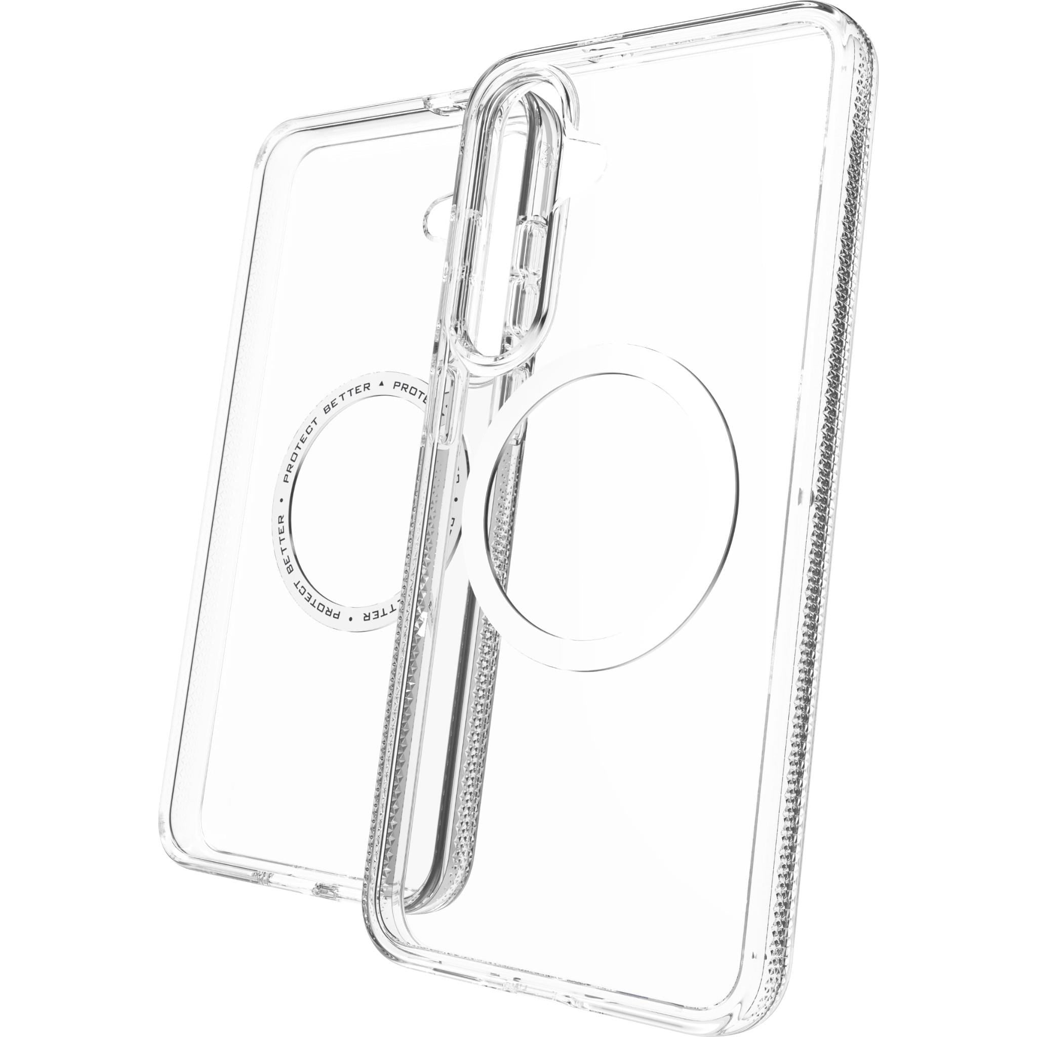 ZAGG Crystal Palace Snap Magnetic Case for Samsung Galaxy S25 FE (Clear)