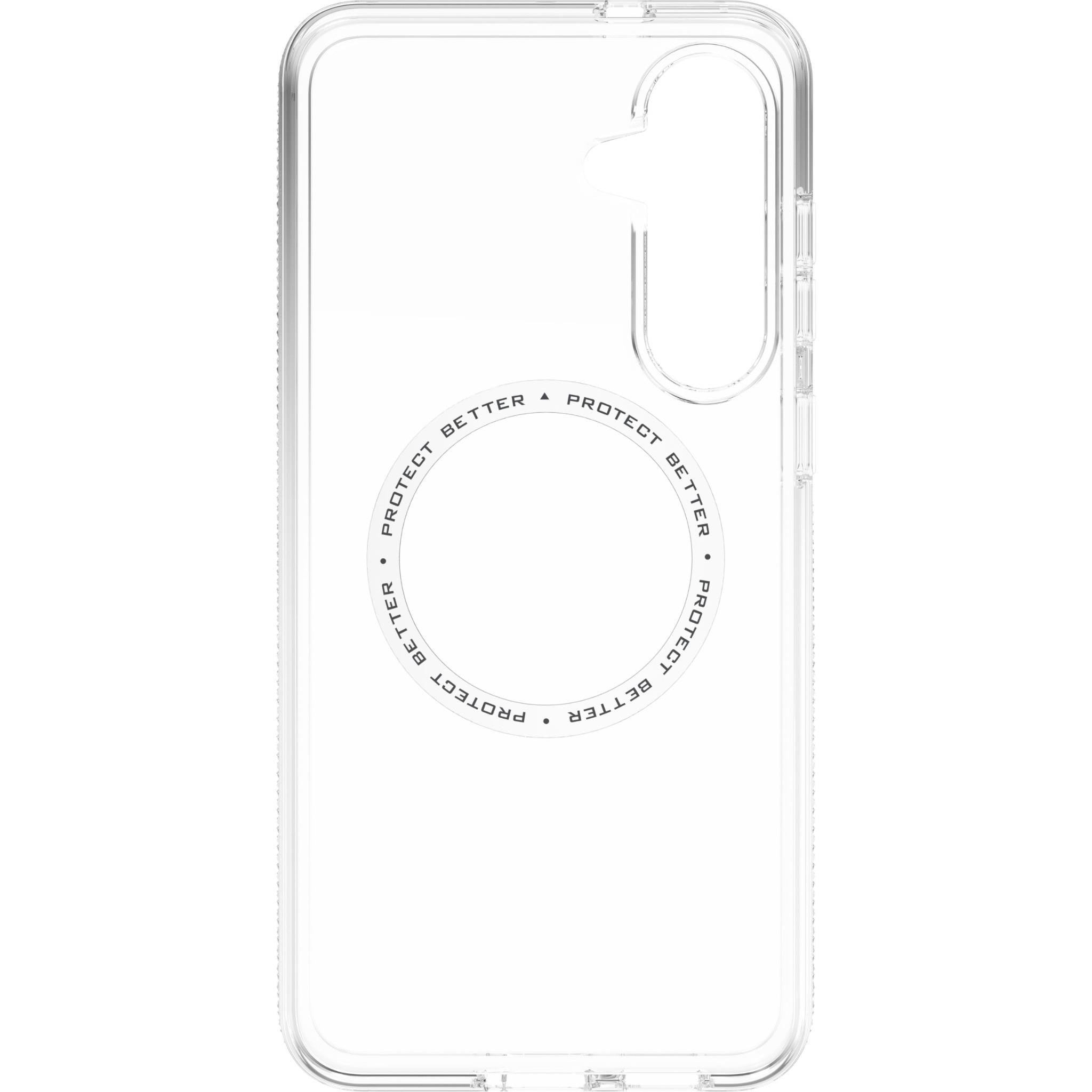 ZAGG Crystal Palace Snap Magnetic Case for Samsung Galaxy S25 FE (Clear)