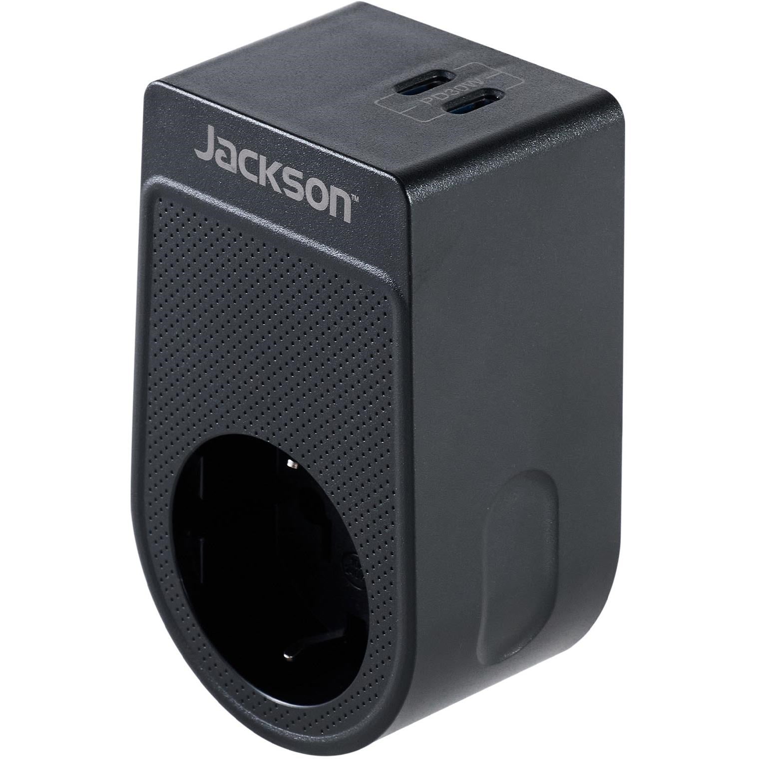 Jackson MOVE Rapid Charge PD30W USB-C Inbound Travel Adaptor for USA. EU & More
