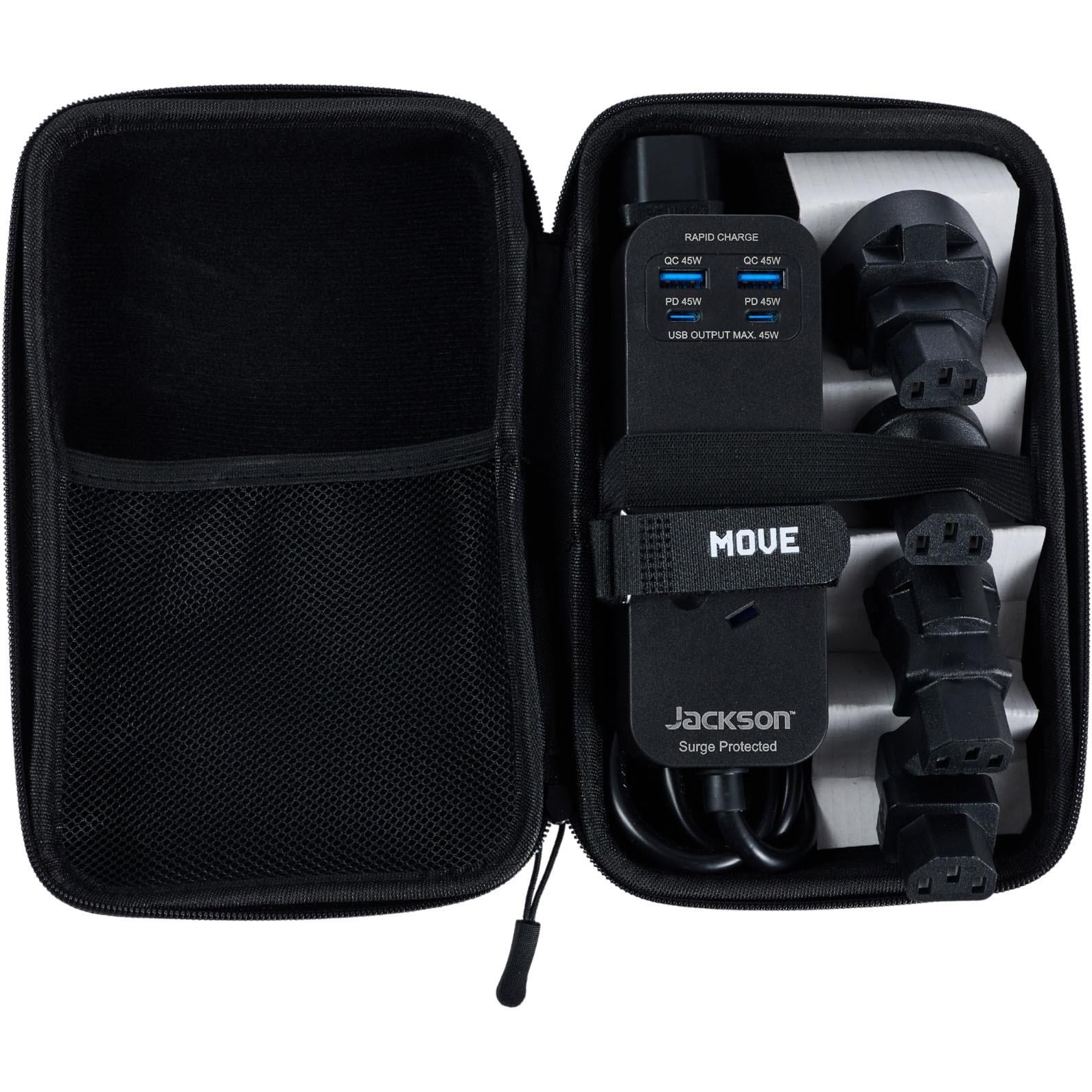 Jackson MOVE 45W Worldwide Powerboard with Carry Case