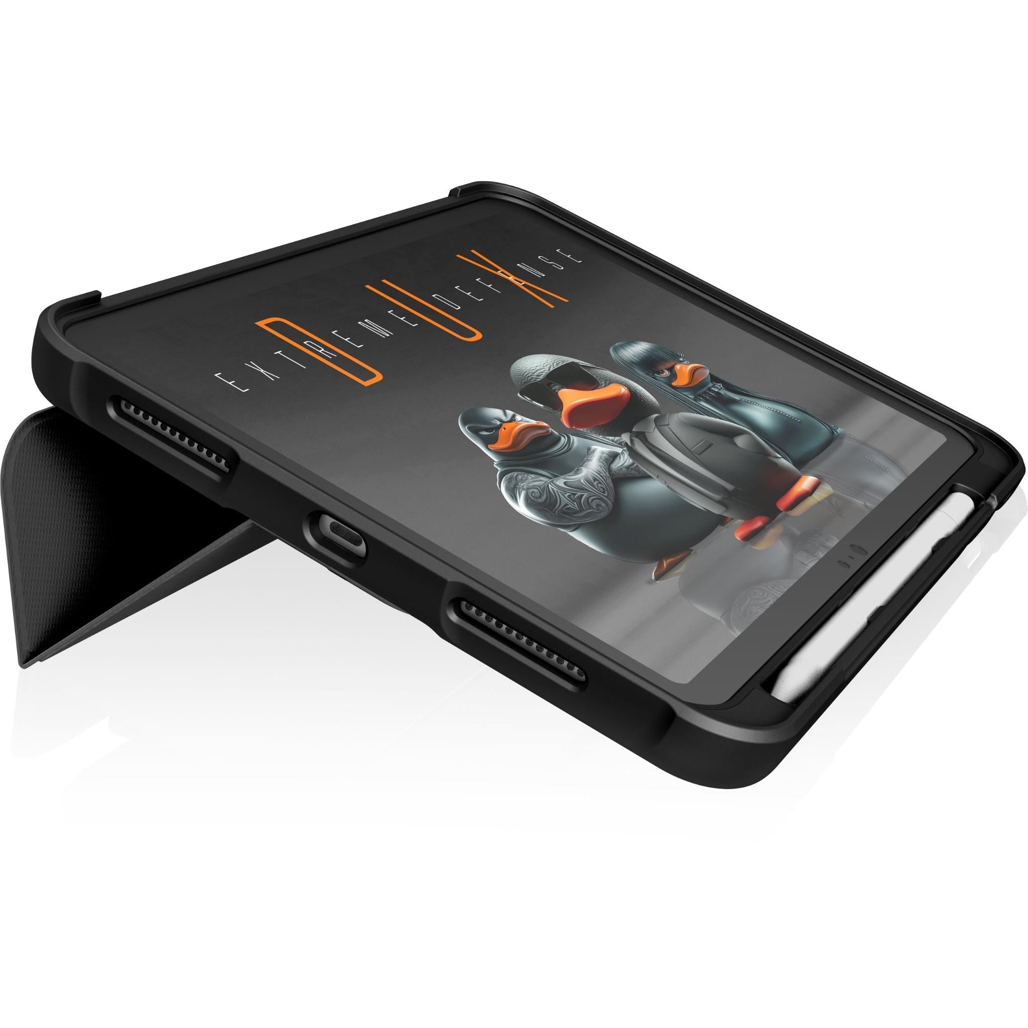 STM DUX Ultra Case for iPad A16 and 10.9' 10th Gen (Black)