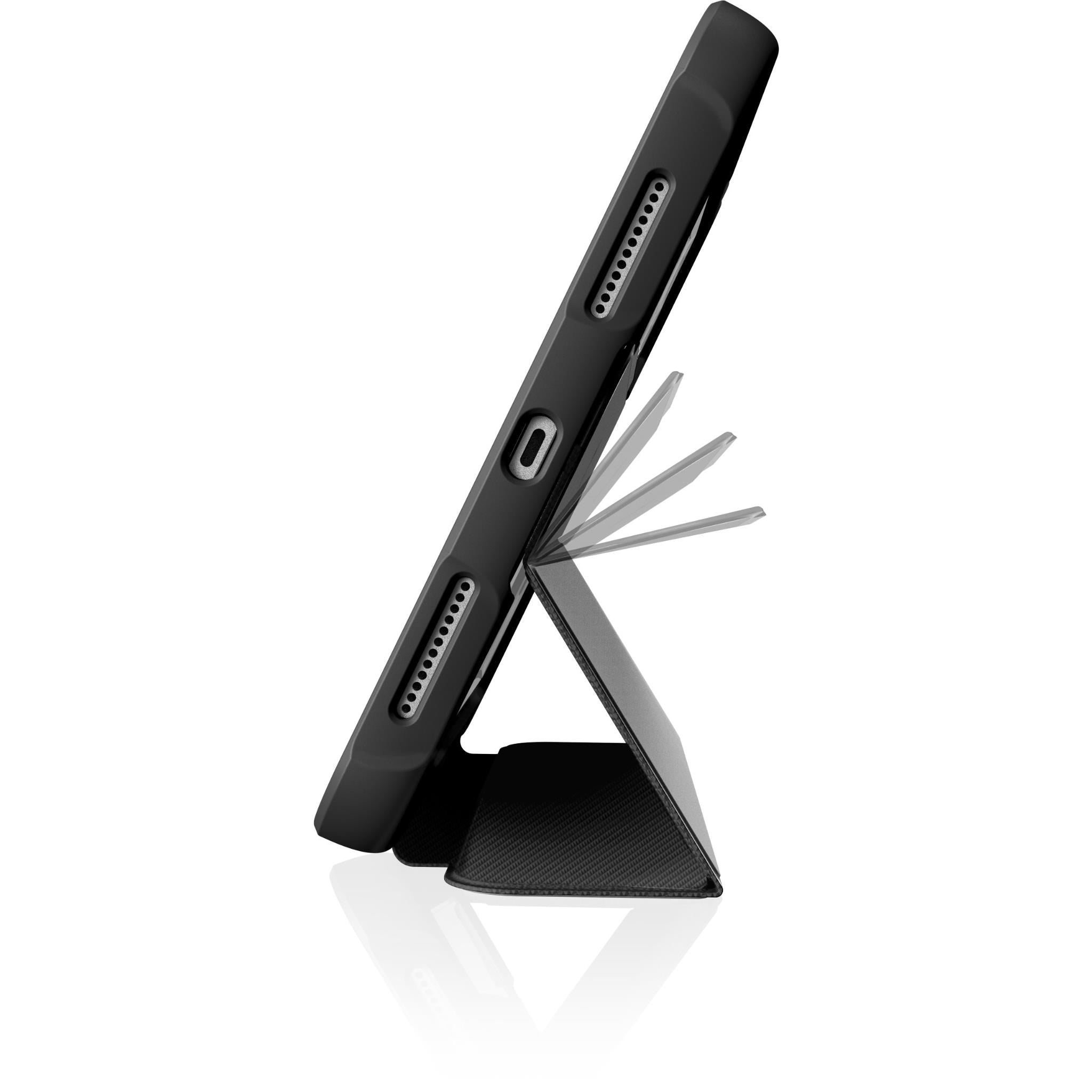 STM DUX Ultra Case for iPad A16 and 10.9' 10th Gen (Black)