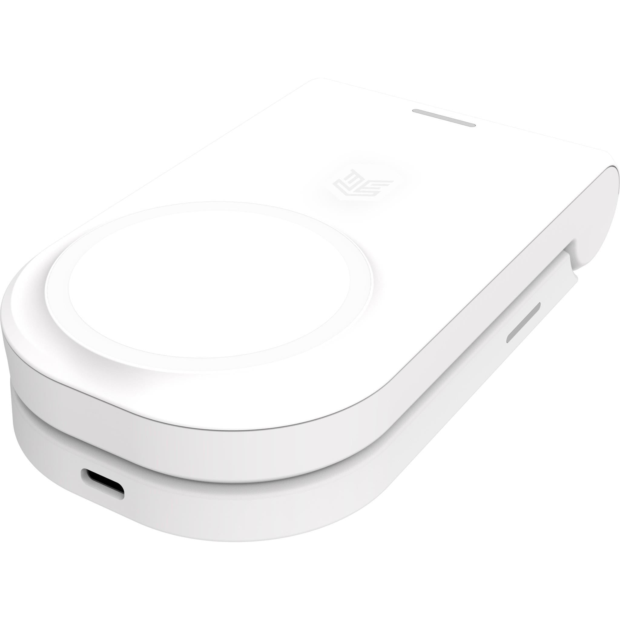 STM Charge Tree Magnetic Qi2 3-in-1 Portable Wireless Charging Stand (White)