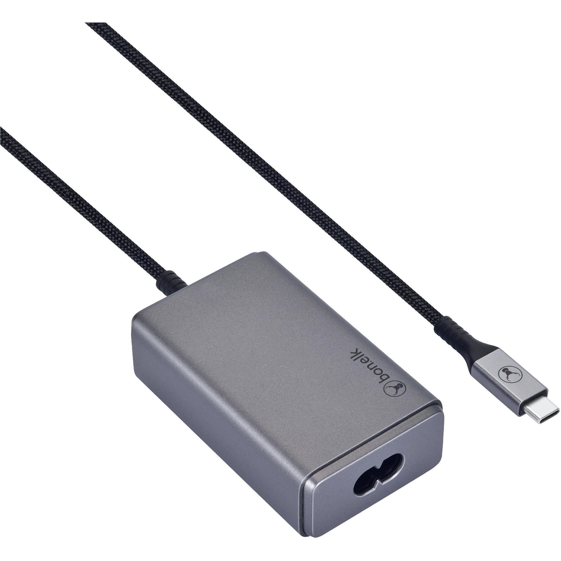 Bonelk 65W GaN Laptop Charger (Space Grey)