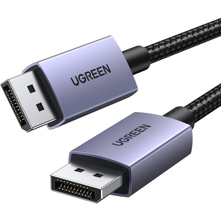 UGreen DisplayPort 2.1 Male to Male 16K Braided Cable (2M)
