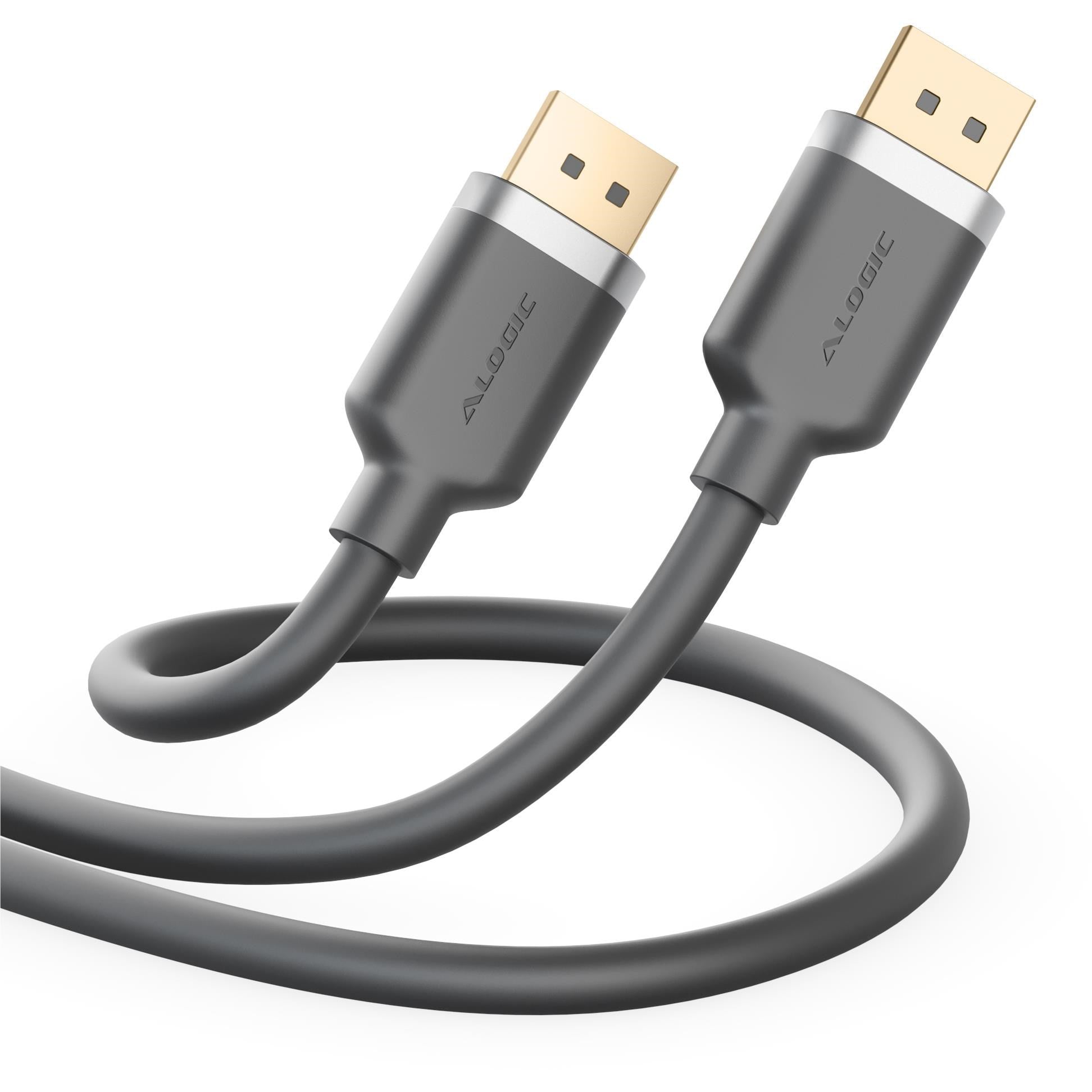 Alogic Ultra Silicone Series DisplayPort 2.1 Cable (2m)