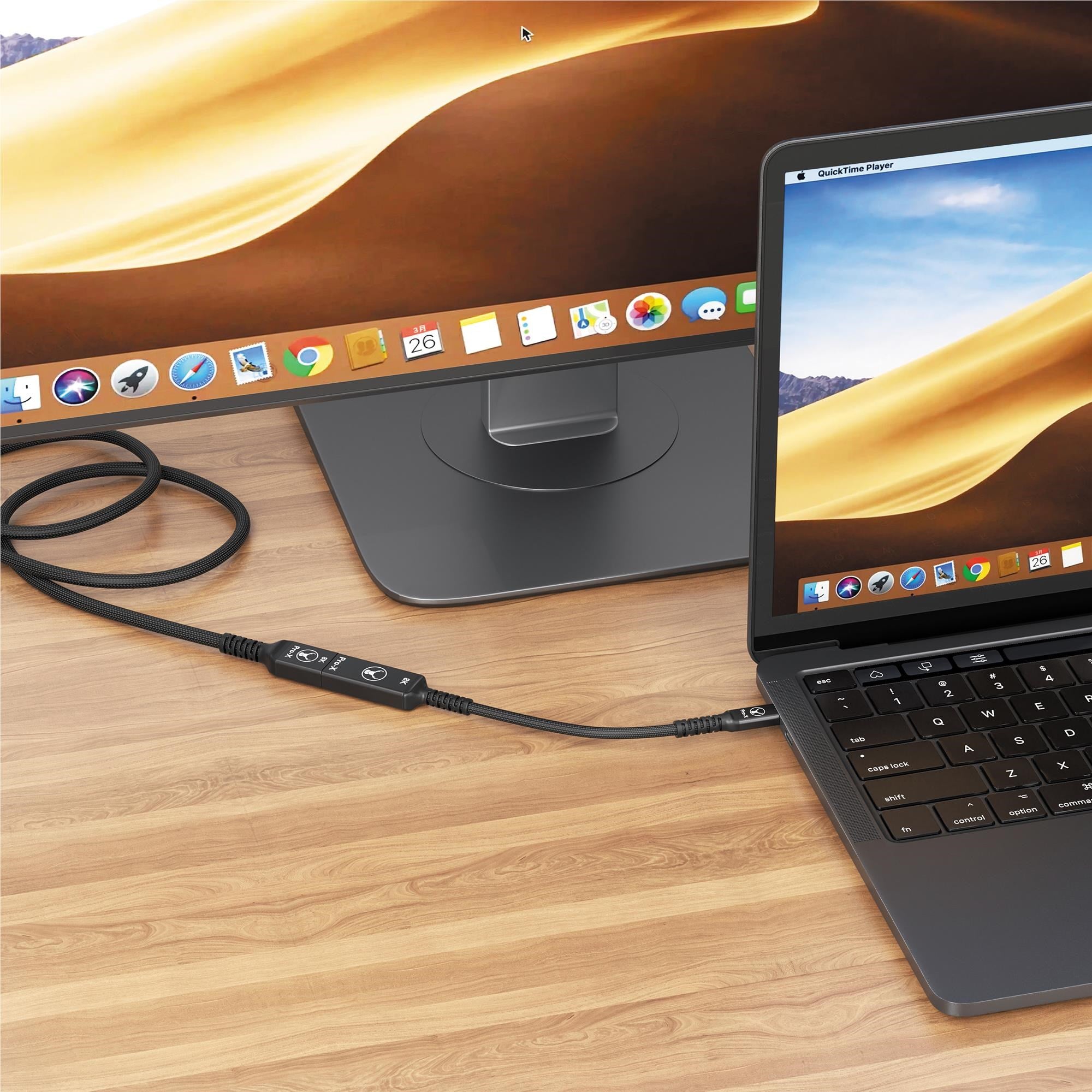 Bonelk Pro-X Long-Life USB-C to HDMI Adapter 0.15m (Black)