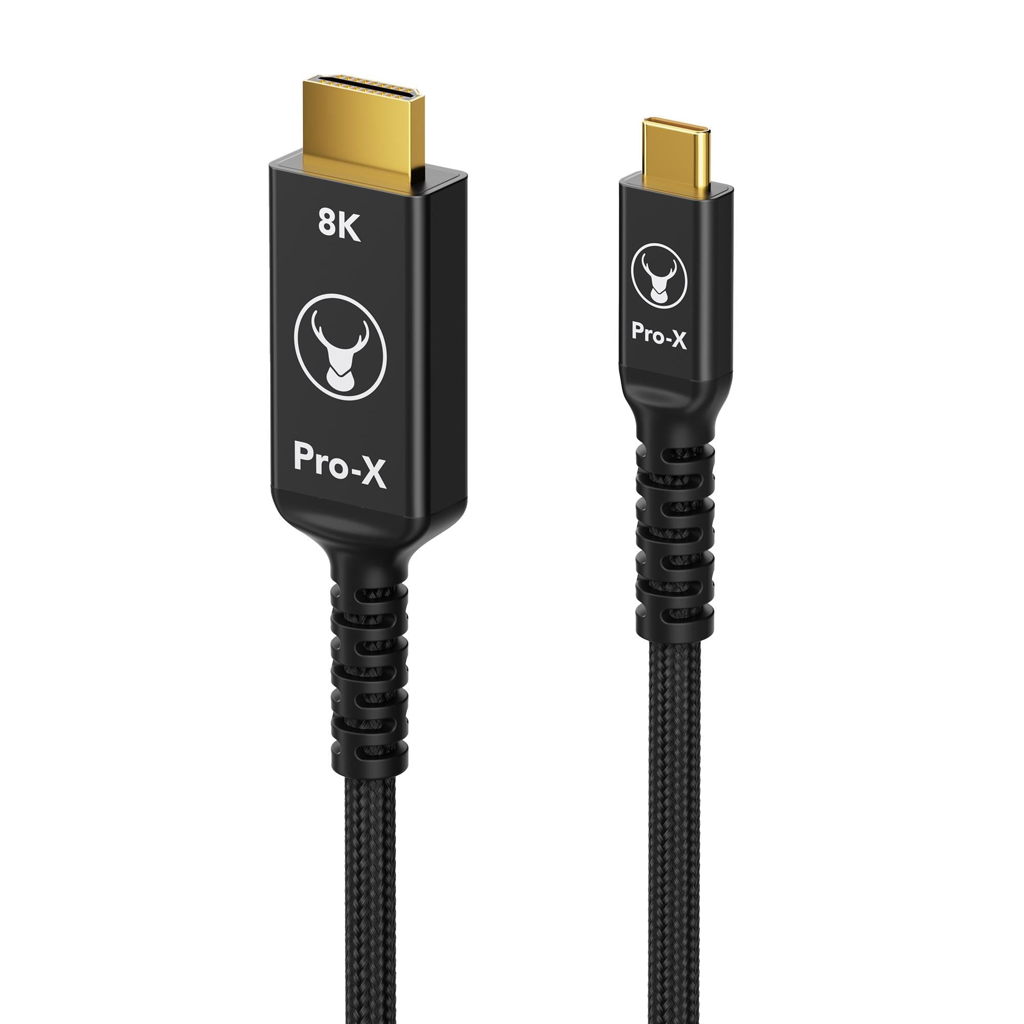 Bonelk Pro-X Long-Life USB-C to HDMI Cable 1.5mn (Black)