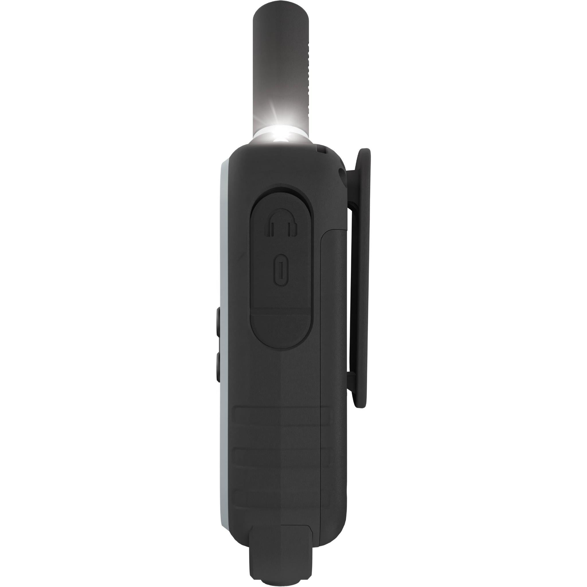 Uniden UH615 Max 1.5W UHF Handheld Radio with Voice Scramble (Grey) [2 Pack]