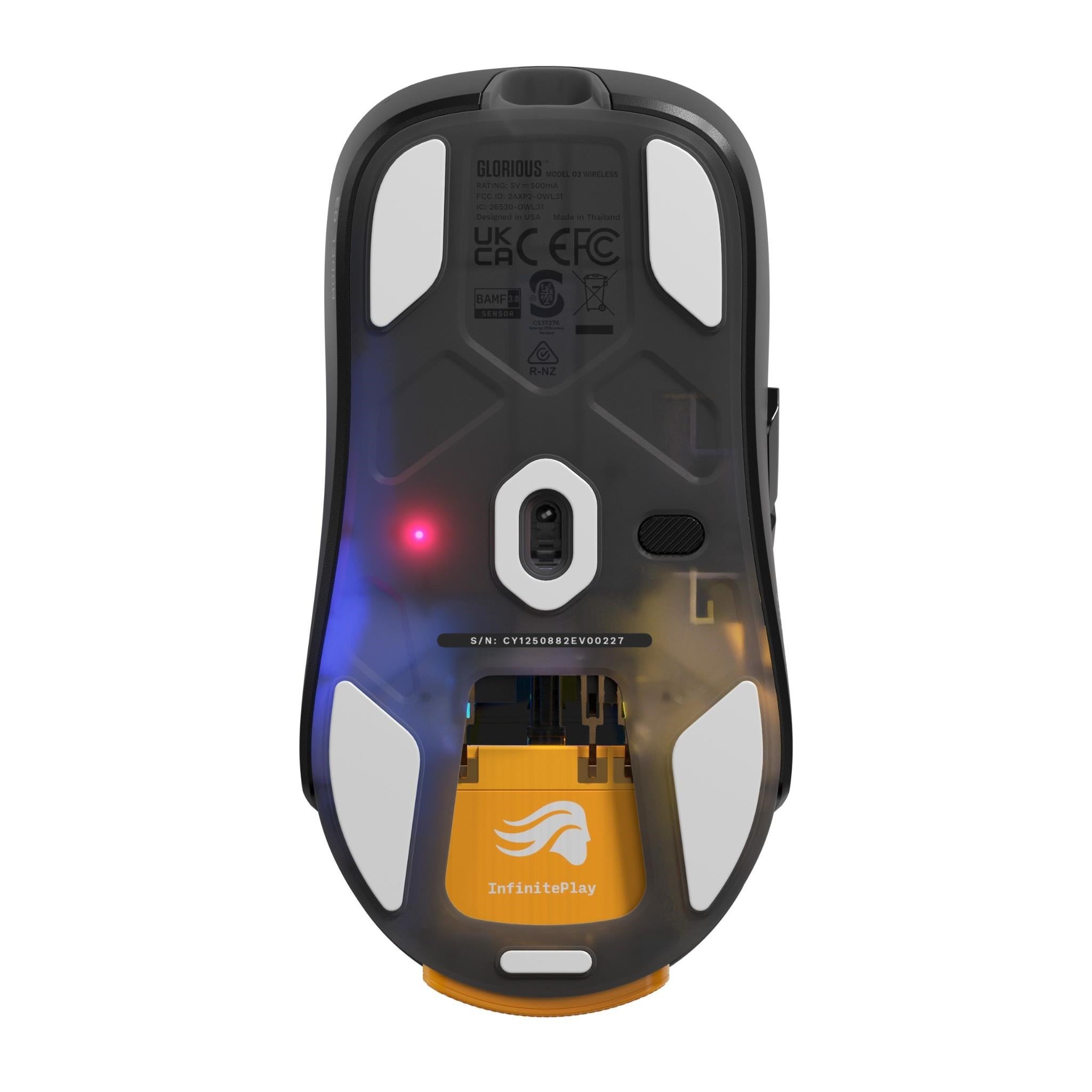 Glorious Model O3 Wireless Gaming Mouse (Black)