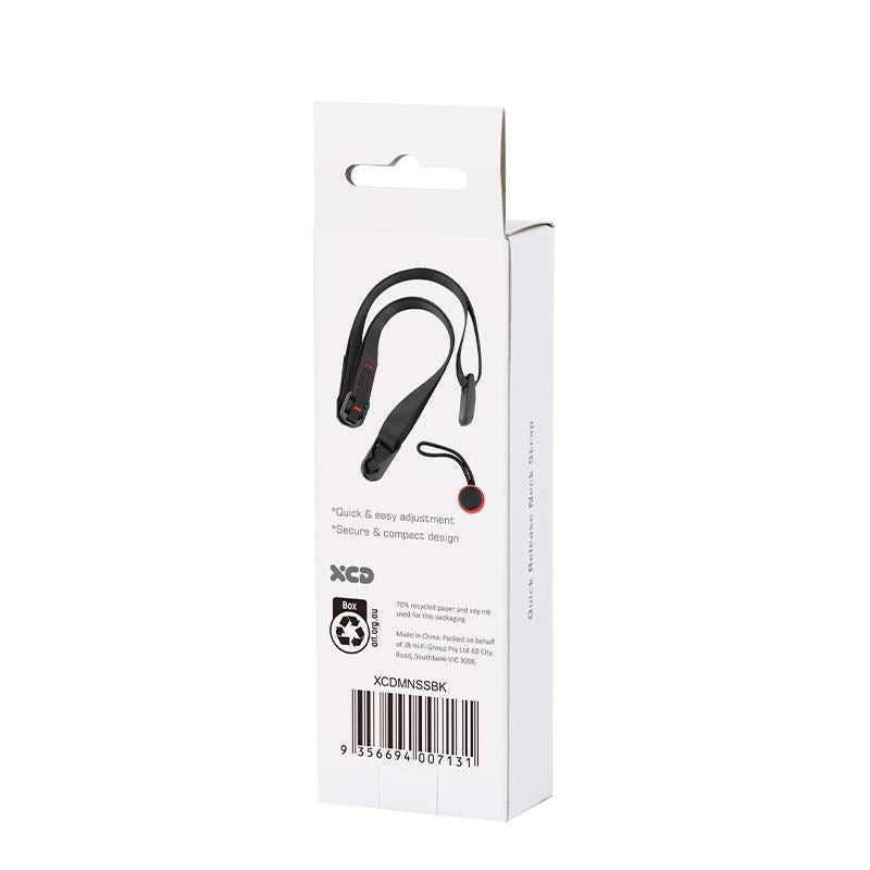 XCD Premium Slim Camera Neck Strap (Black)