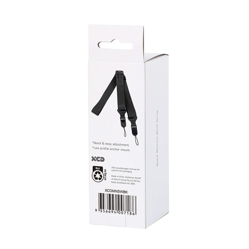 XCD Premium Wide Camera Neck Strap (Black)