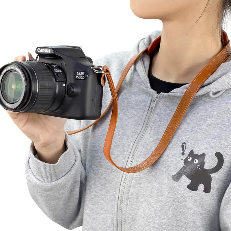 XCD Retro Leather Camera Neck Strap (Tan)