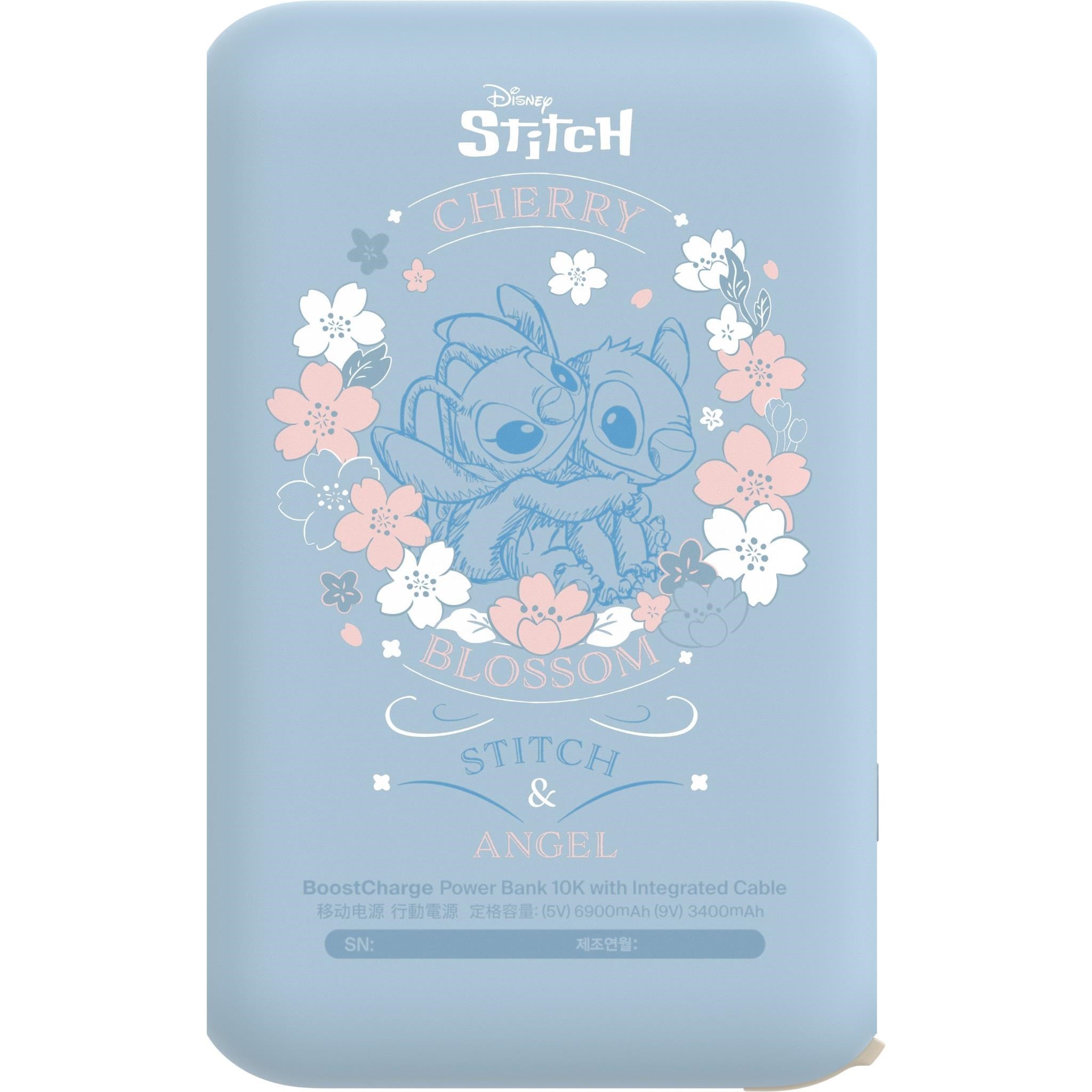 Belkin BoostCharge Power Bank 10K with Integrated Cable (Disney Collection: Stitch)