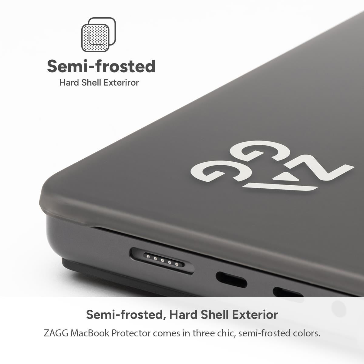ZAGG Hardshell for MacBook Pro 13' M2/M1 (Smoke)