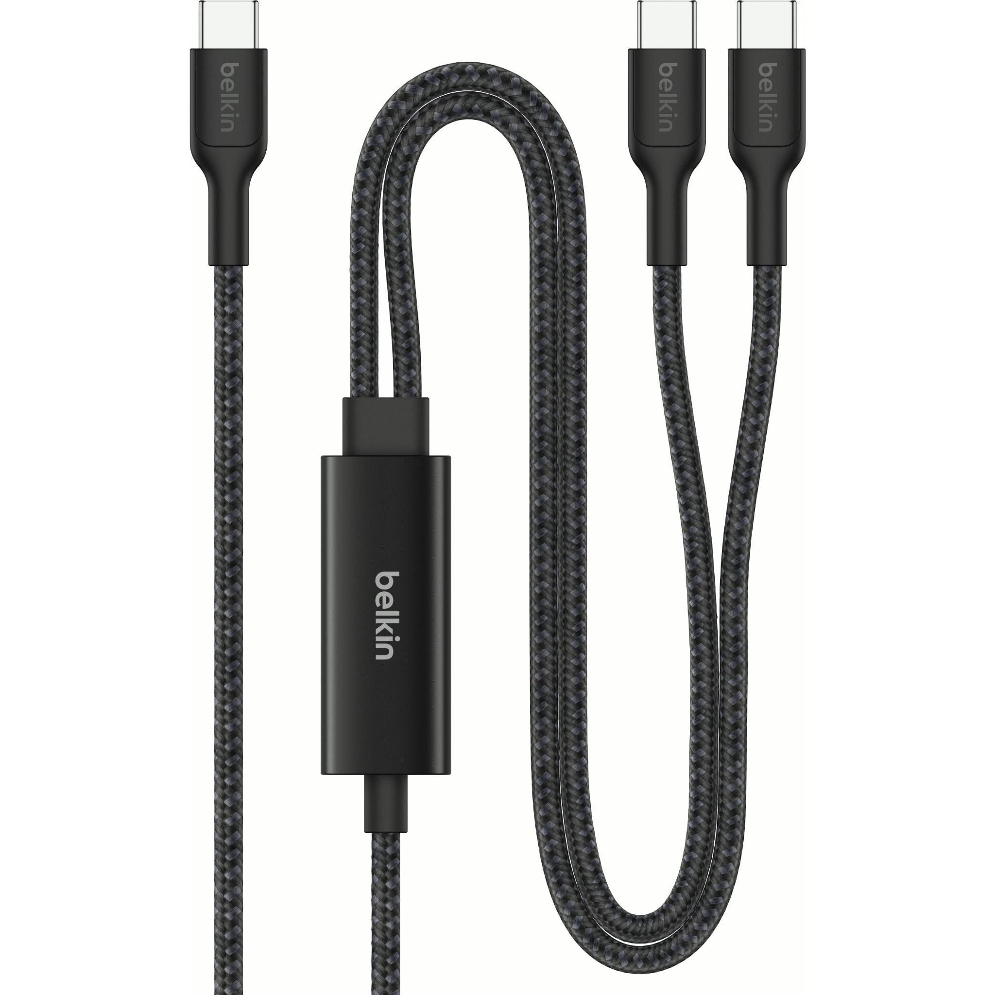 Belkin BoostCharge Pro 140W Dual USB-C to C Cable 1.5m (Black)