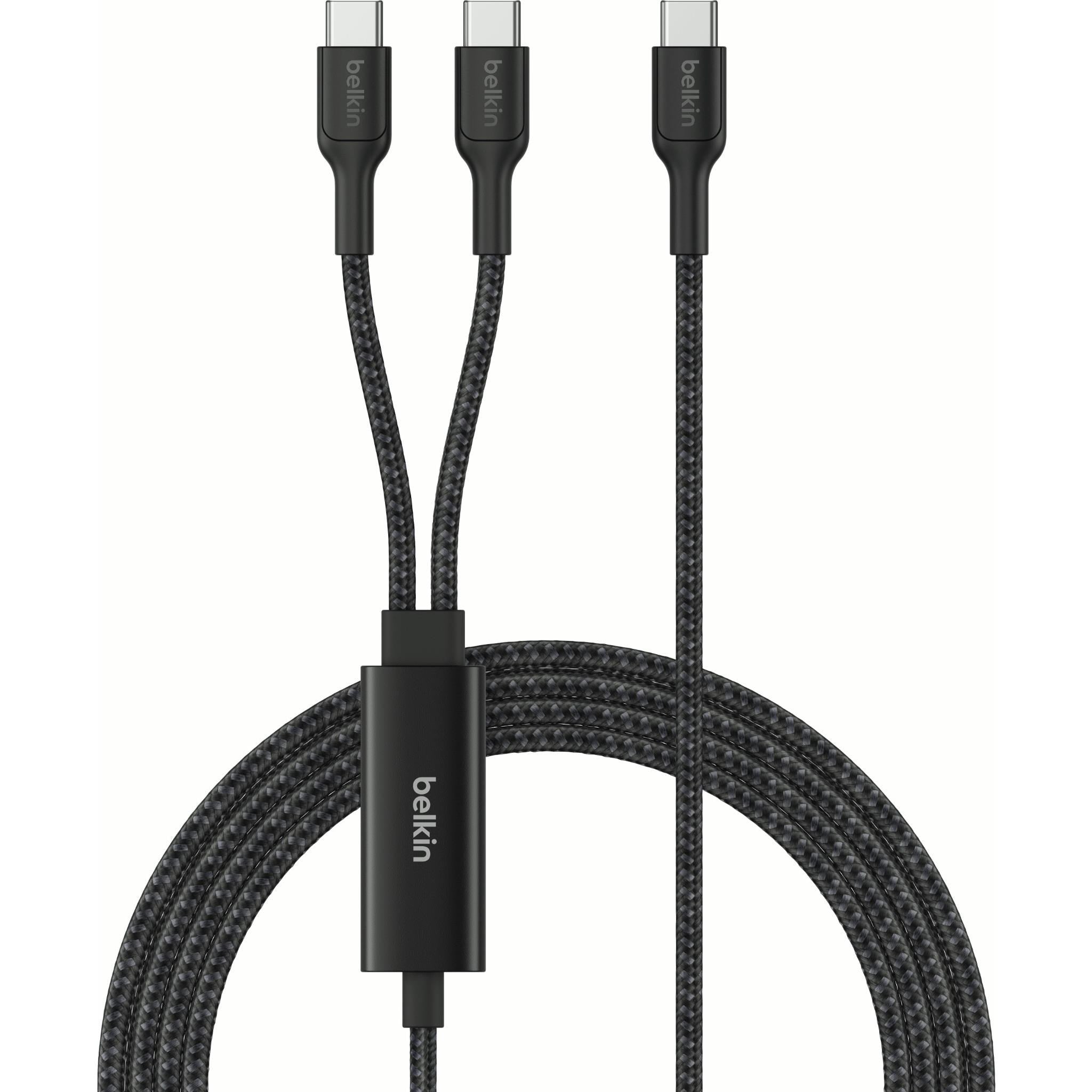 Belkin BoostCharge Pro 140W Dual USB-C to C Cable 1.5m (Black)