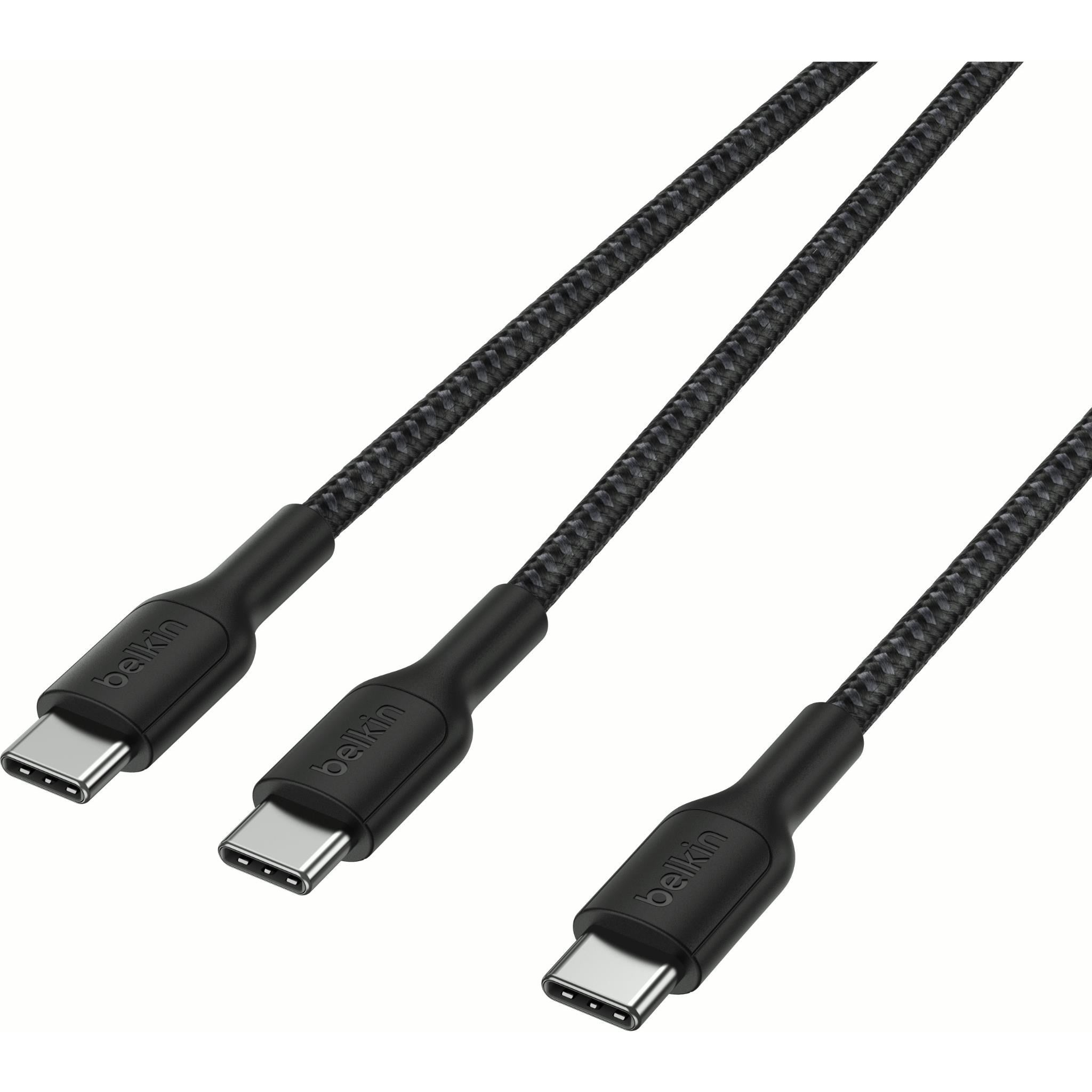 Belkin BoostCharge Pro 140W Dual USB-C to C Cable 1.5m (Black)