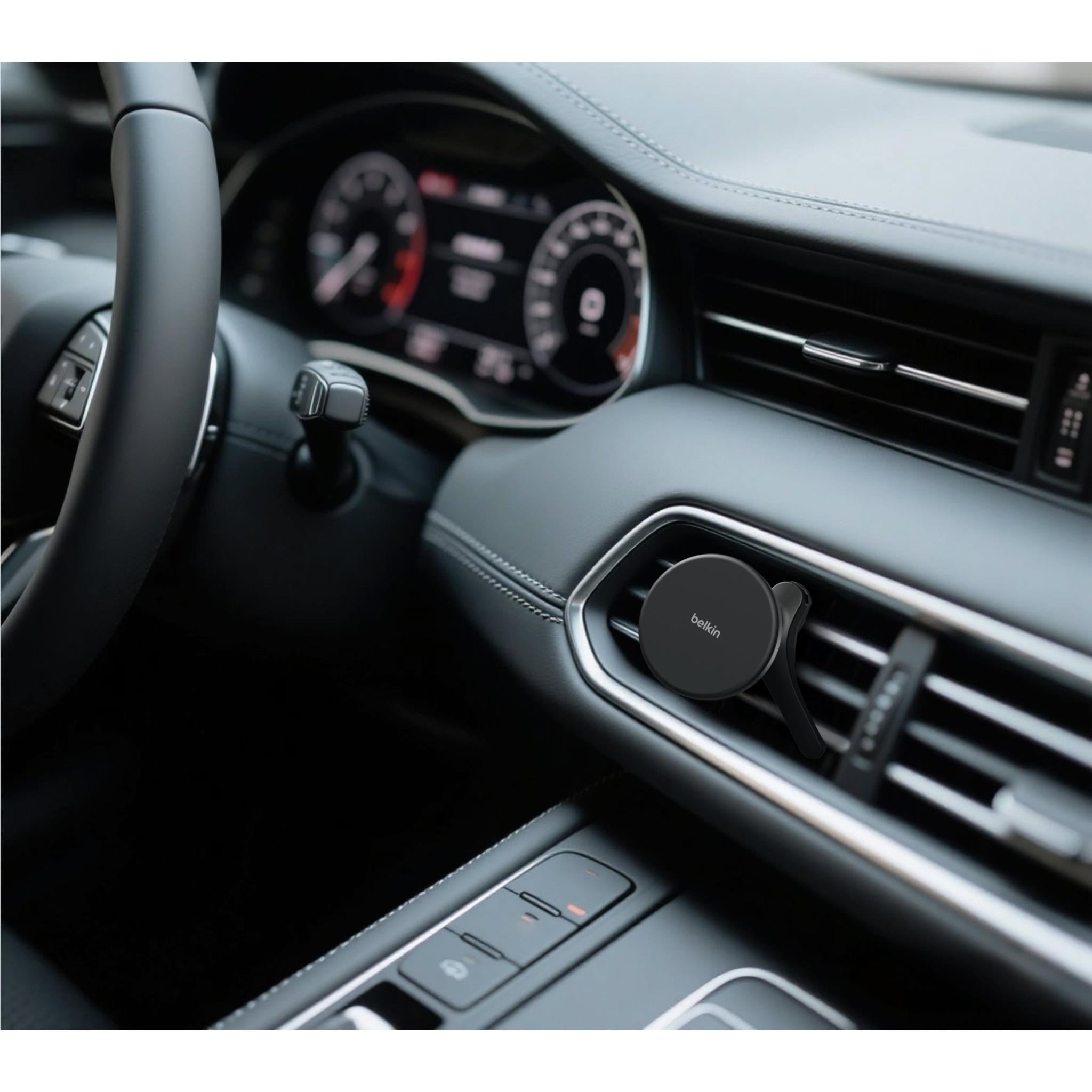 Belkin Qi2 15W Wireless In-Car Vent Mount Charger