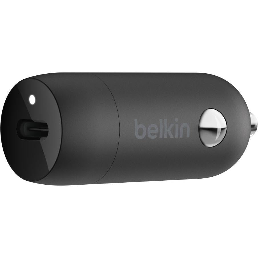 Belkin Boostcharge 30W USB-C PD Car Charger with USB-C to USB-C Cable