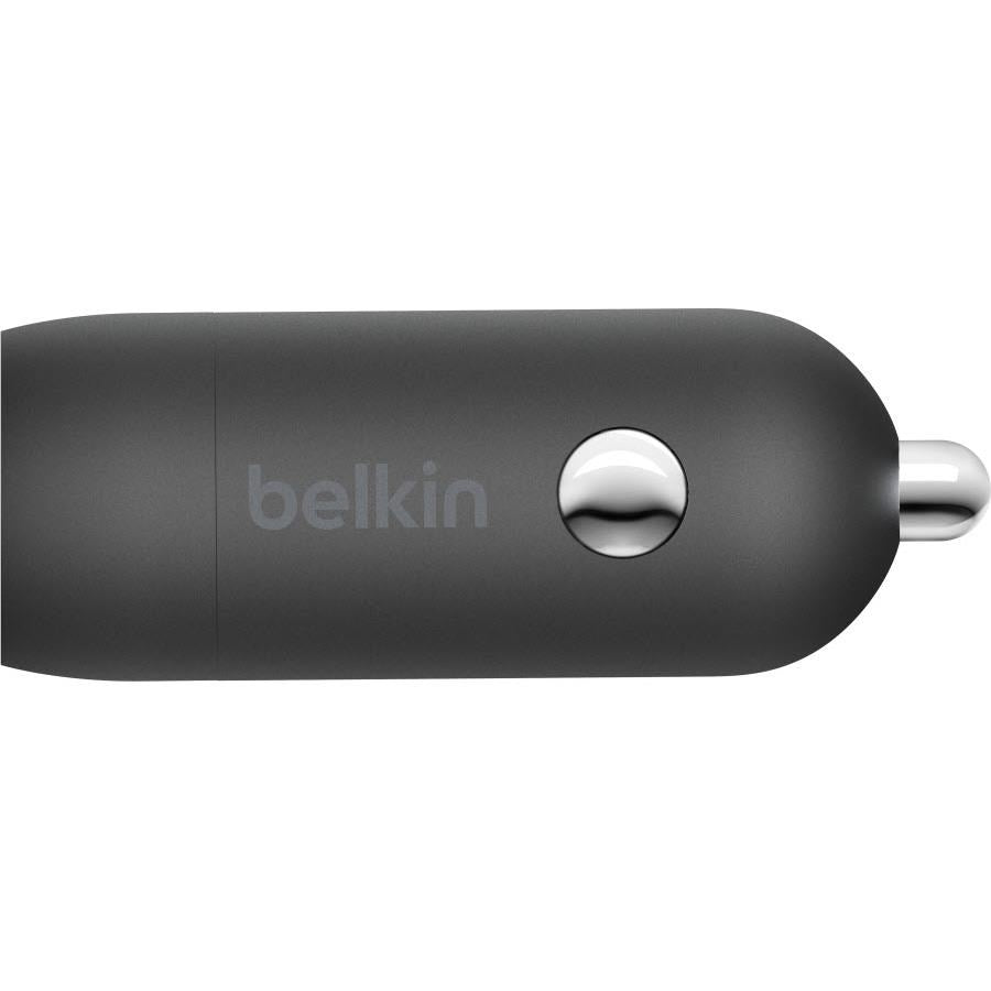 Belkin Boostcharge 30W USB-C PD Car Charger with USB-C to USB-C Cable