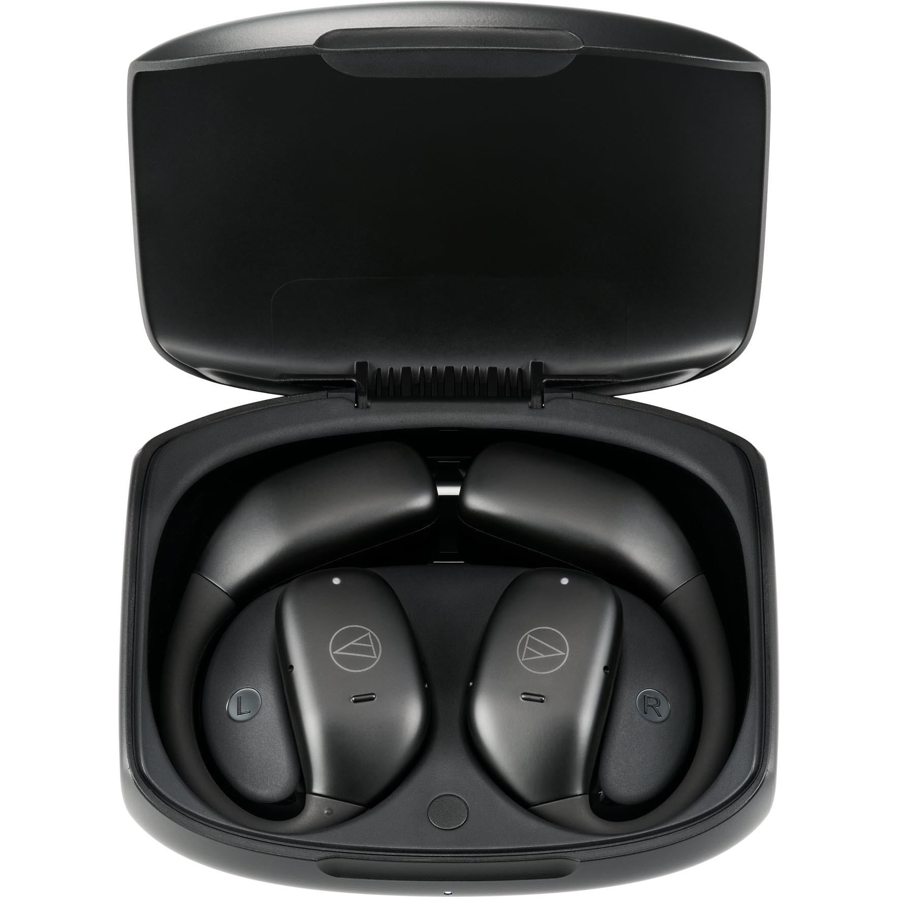 Audio-Technica AC5-TW True Wireless Open-Ear Headphones (Black)