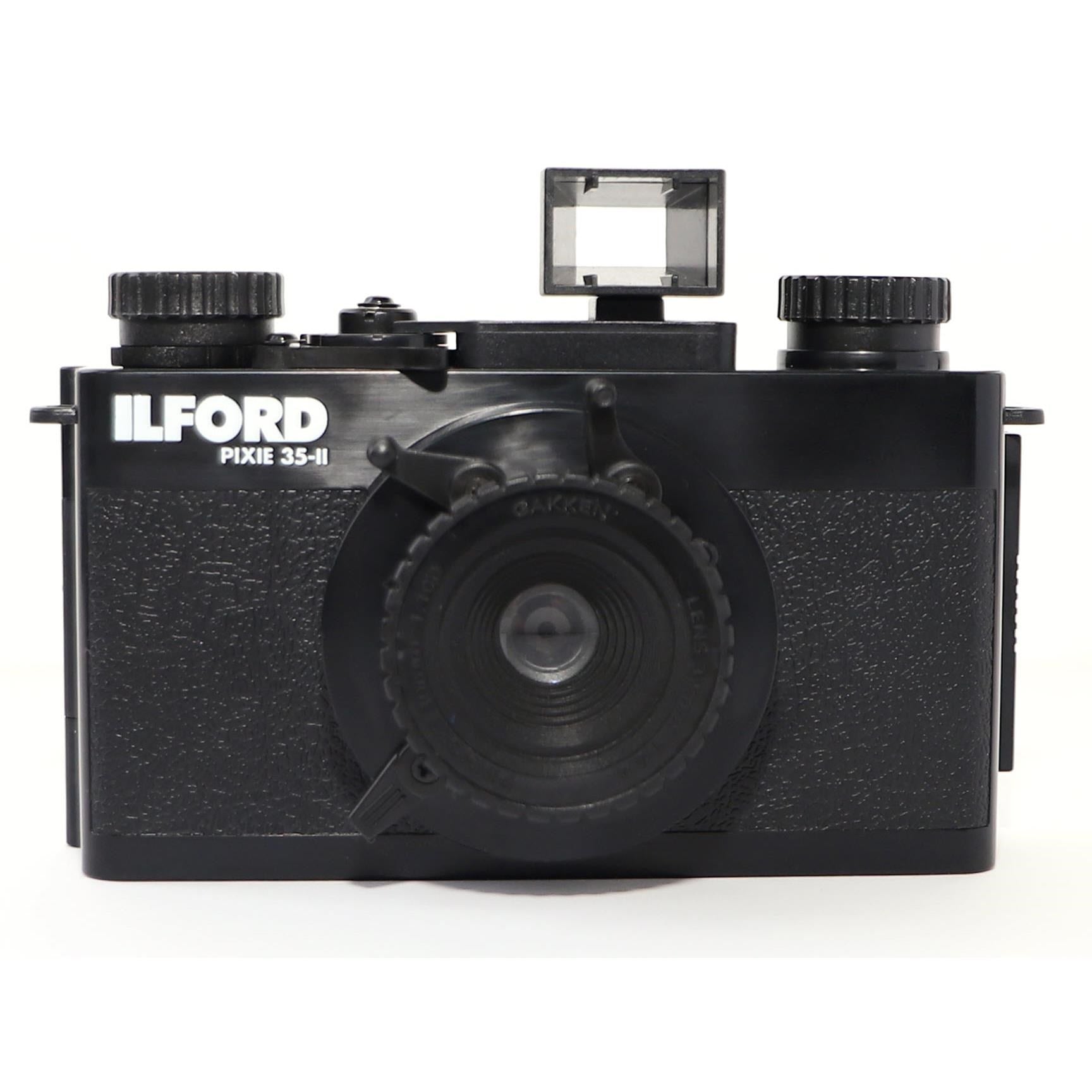 Ilford PIXIE 35 II Premium Film Camera with Half Frame Adaptor