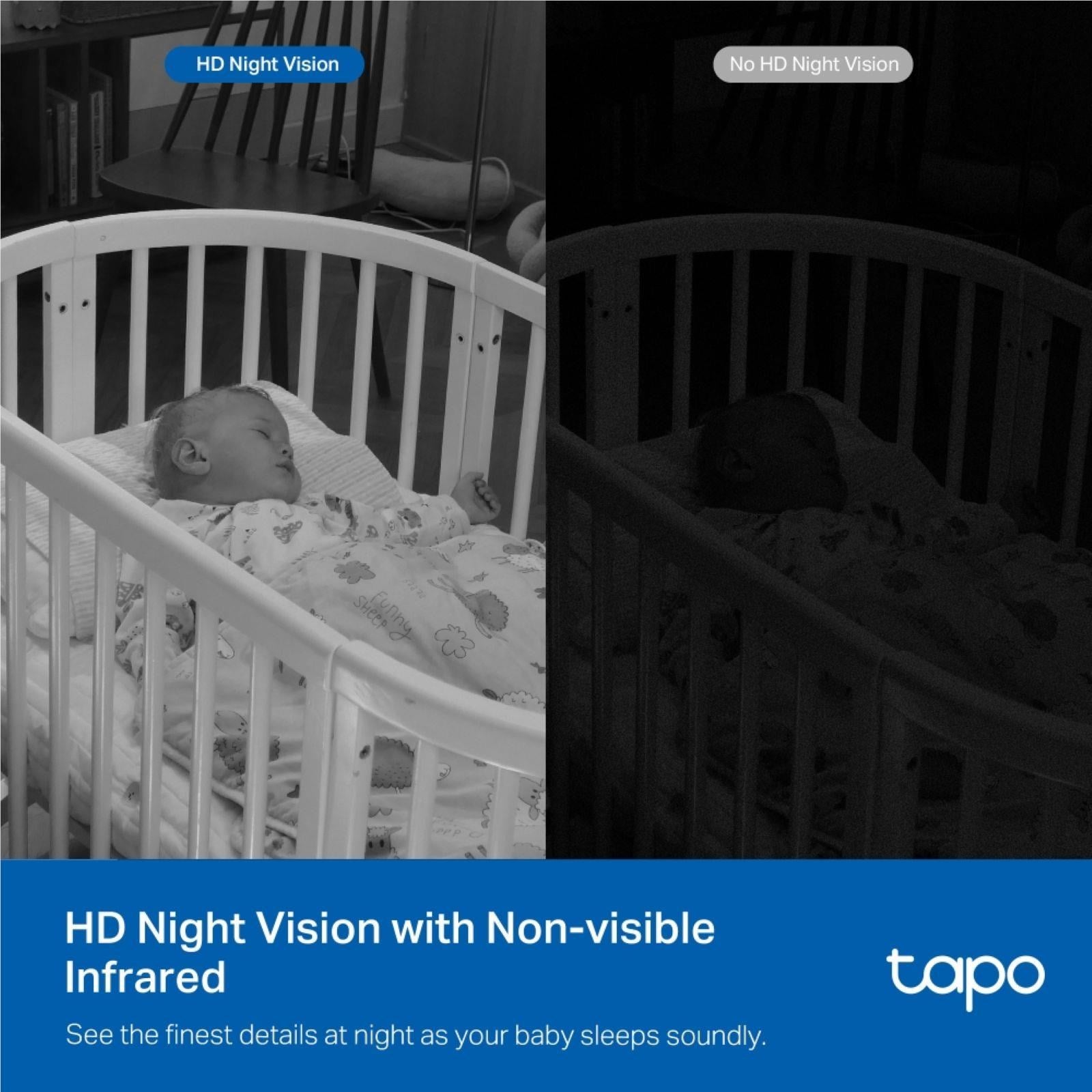 Tapo Dual-Lens Smart Baby Camera