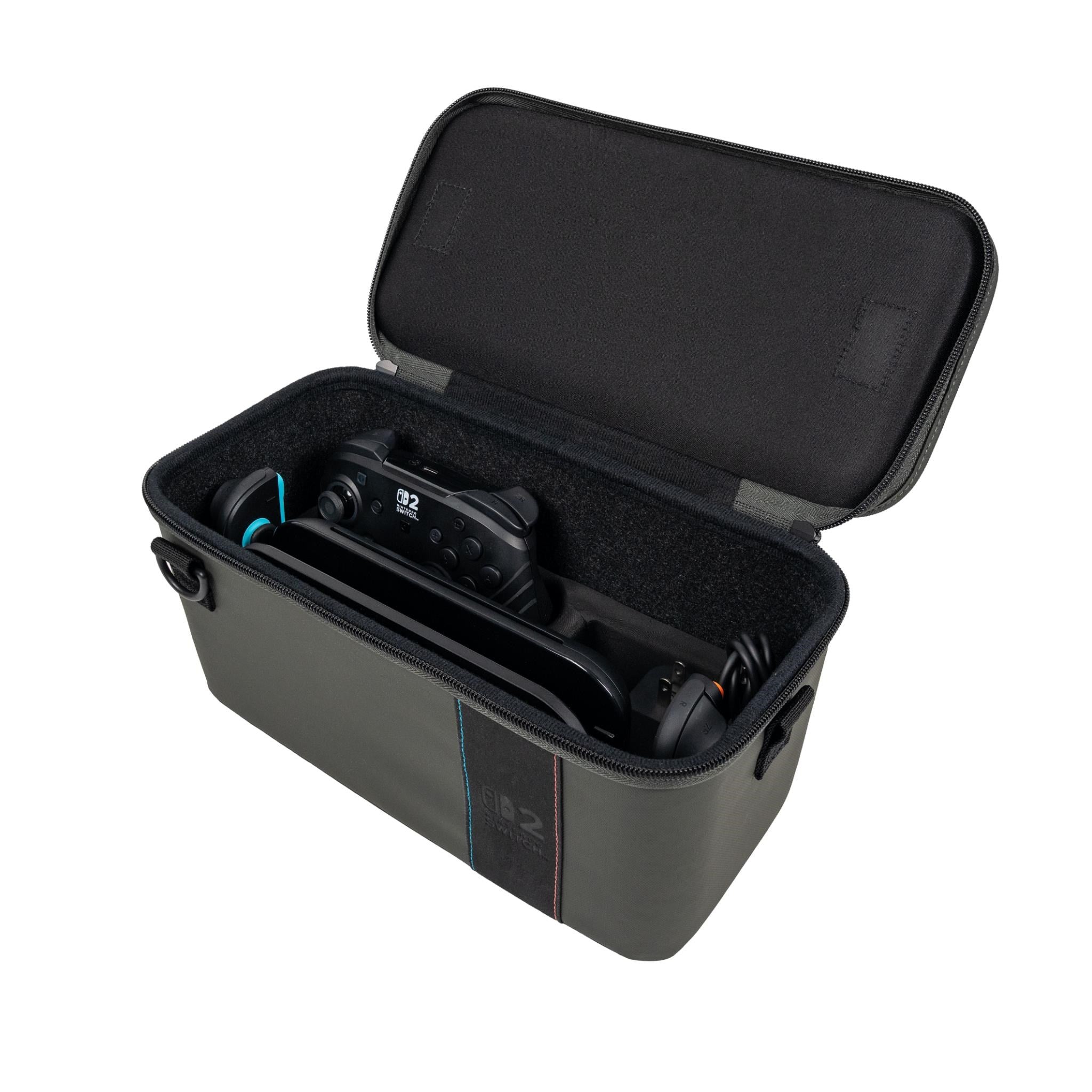 Turtle Beach PlayTrek 2-in-1 Case Charcoal Black for Nintendo Switch 2