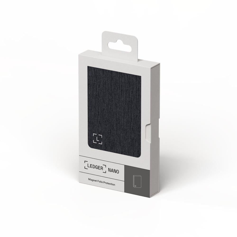 Ledger Nano Gen5 Magnet Folio Case (Business Charcoal)