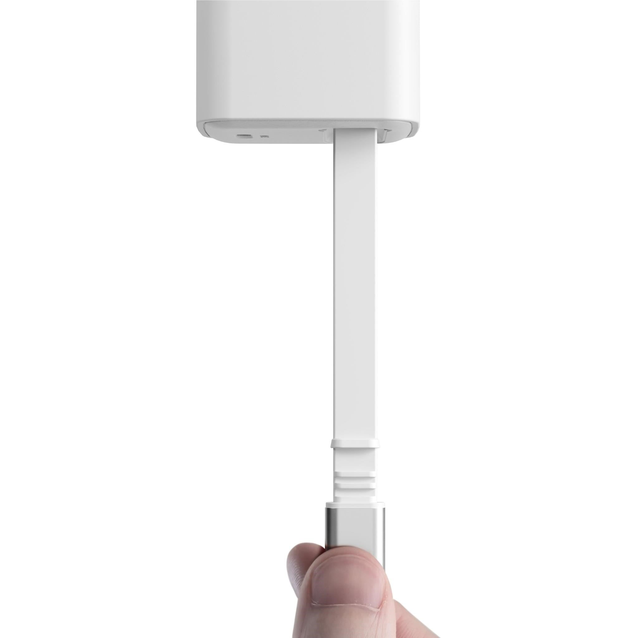 Cygnett PowerPlus 65W Wall Charger with 80cm Retractable USB-C Cable