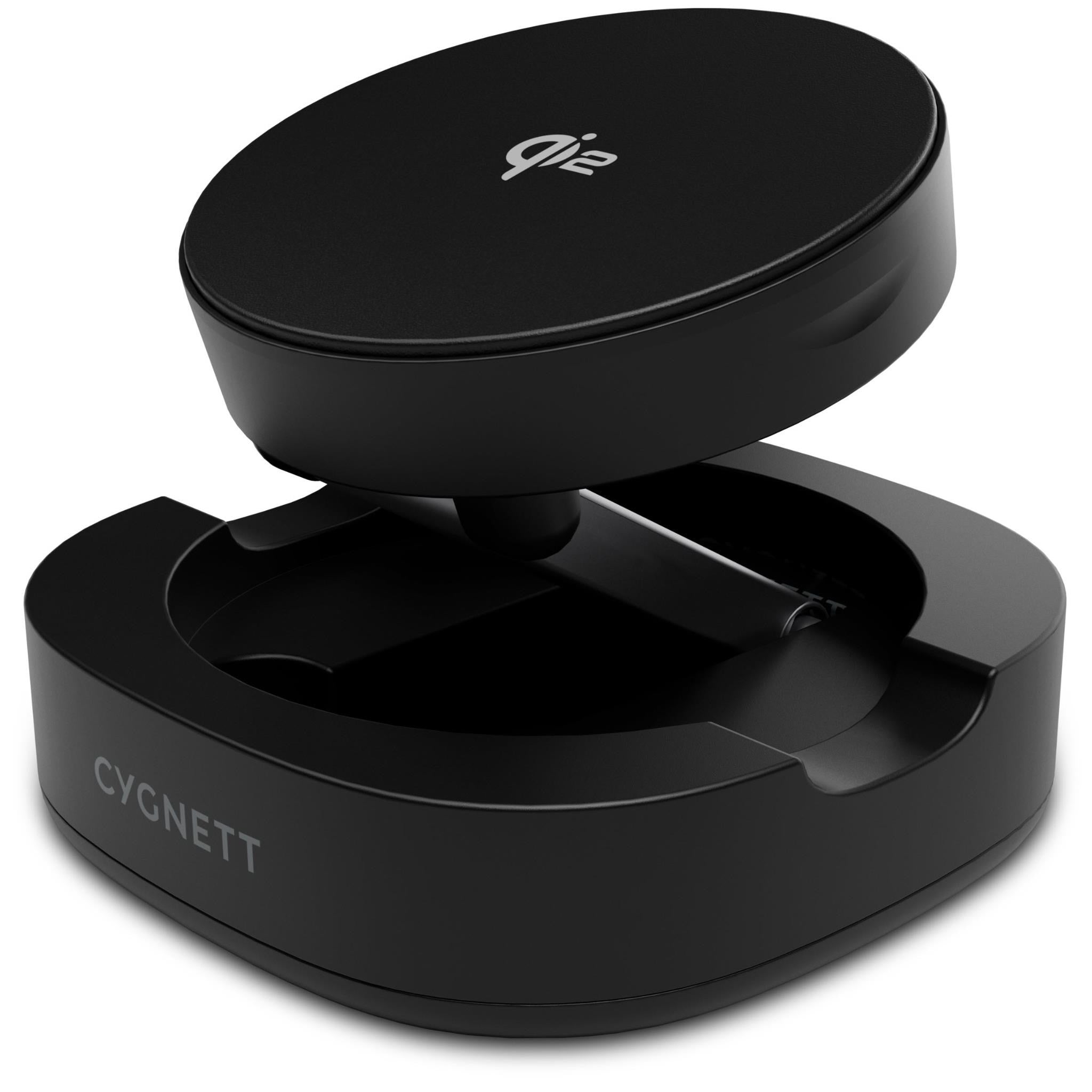 Cygnett ChargeBase Qi2.0 Single Wireless Charger (Black)