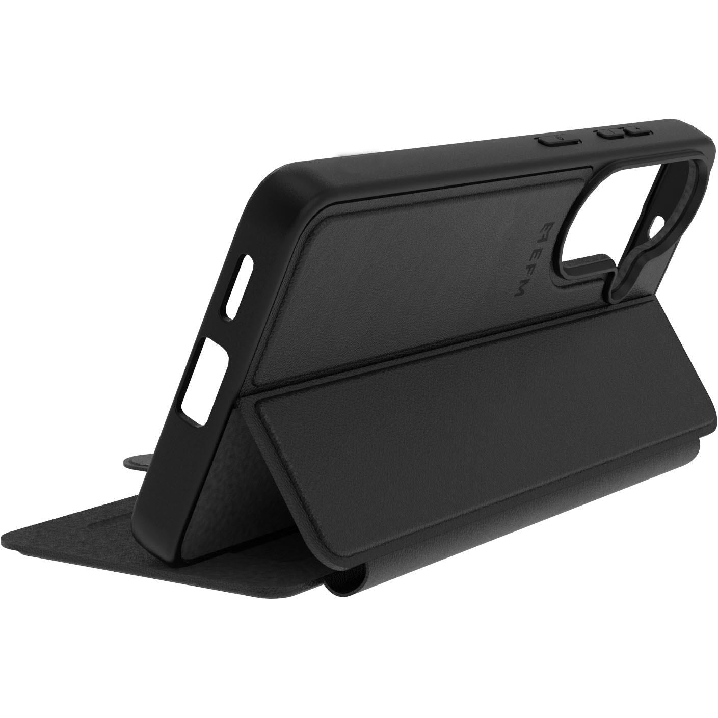 EFM Venice Wallet Case for Galaxy S26 (Black)