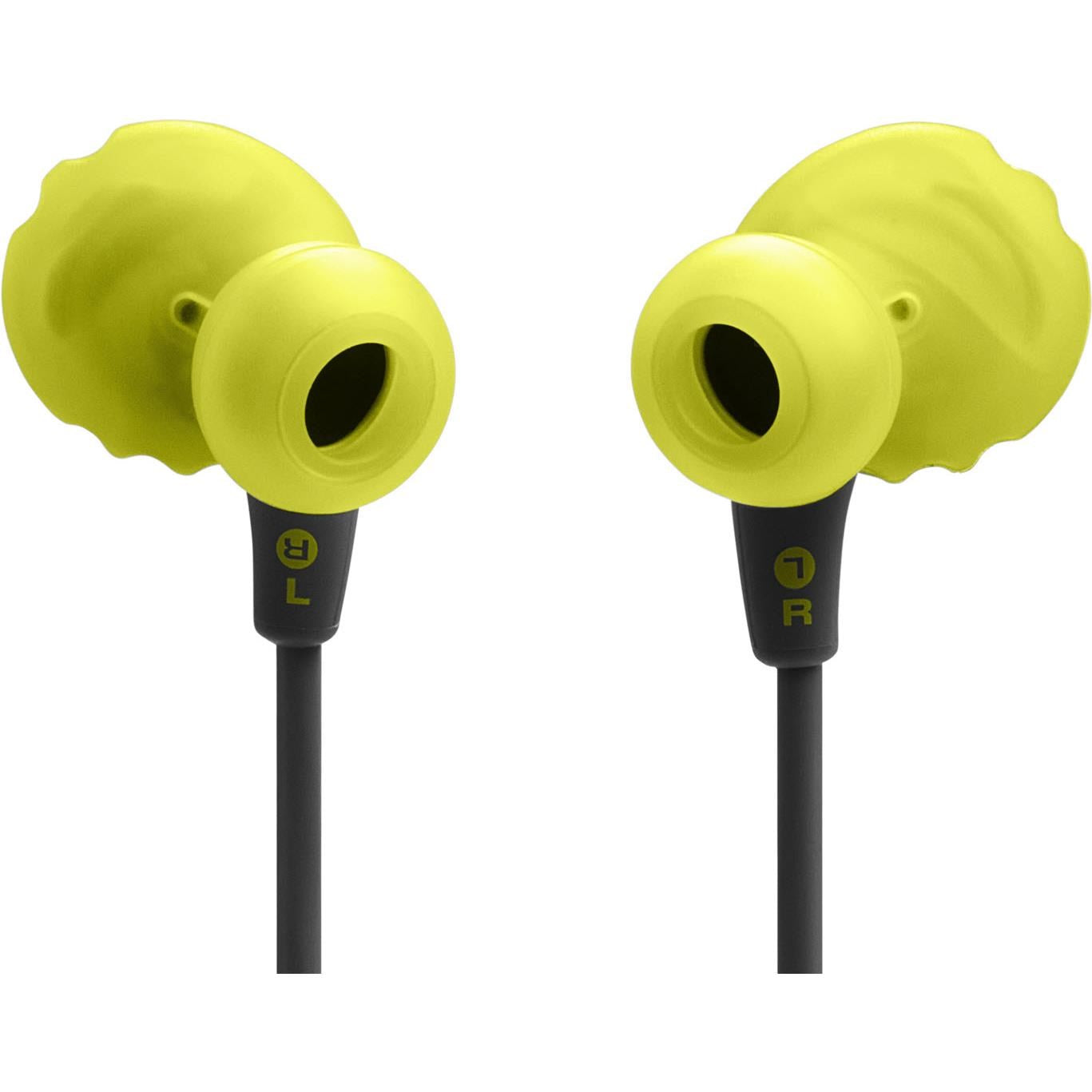 JBL Endurance Run 3 Waterproof Wired USB-C In-Ear Headphones (Black/Lime)