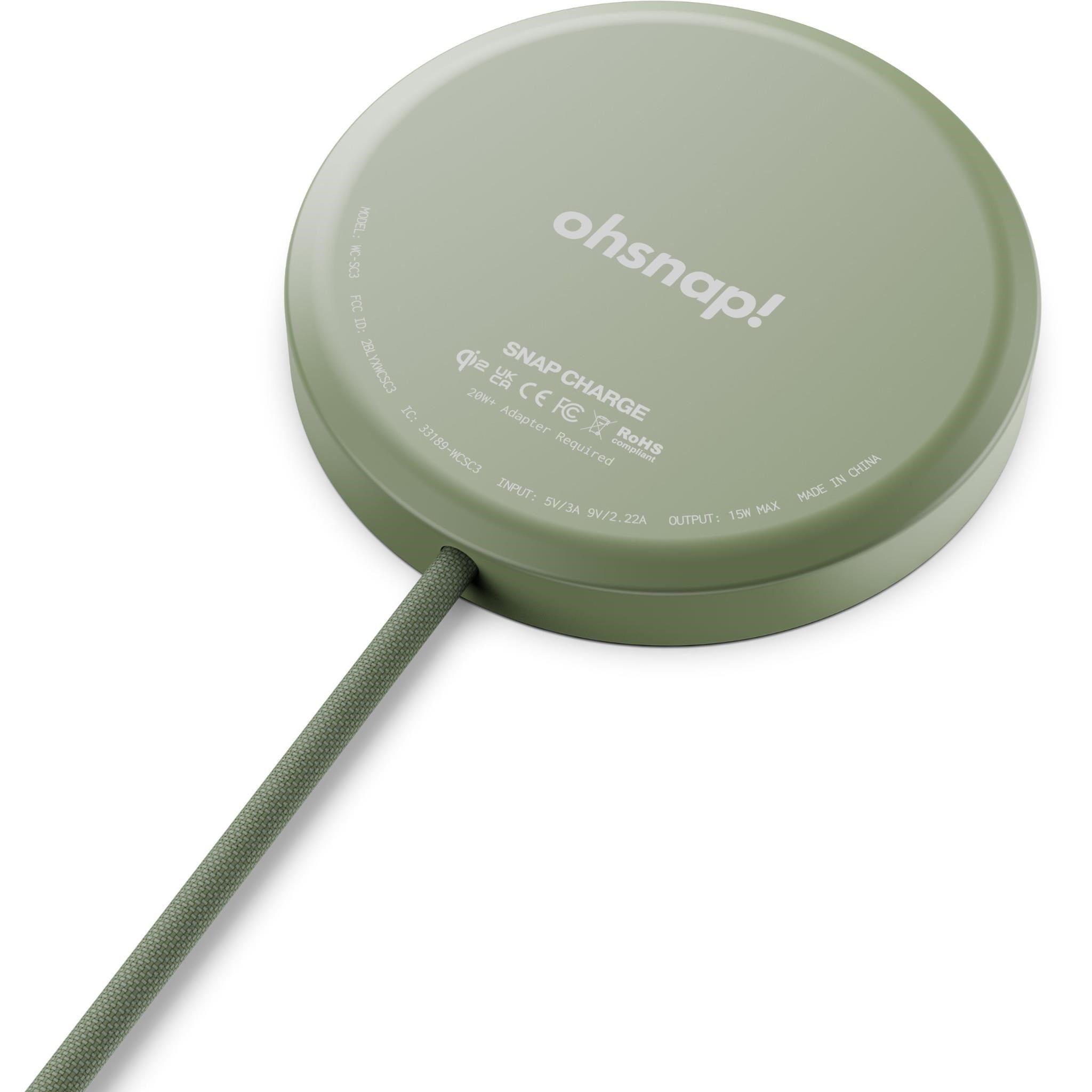 OhSnap! Charge Qi2 Wireless Charger (Gator Fade)