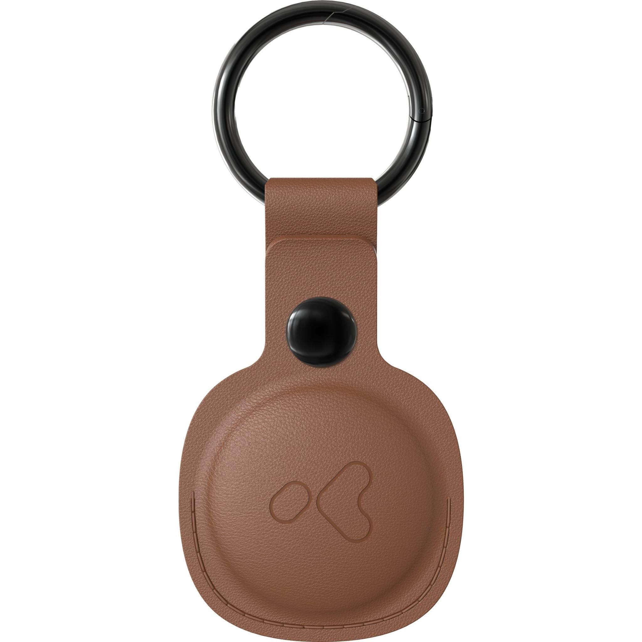 Klip Luxe AirTag Holder (Tan)
