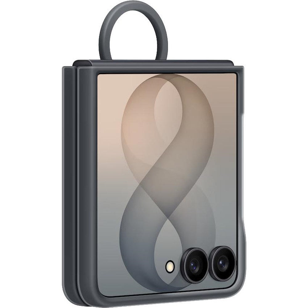 Samsung Silicone Ring Magnet Case for Galaxy Z Flip8 (Graphite)